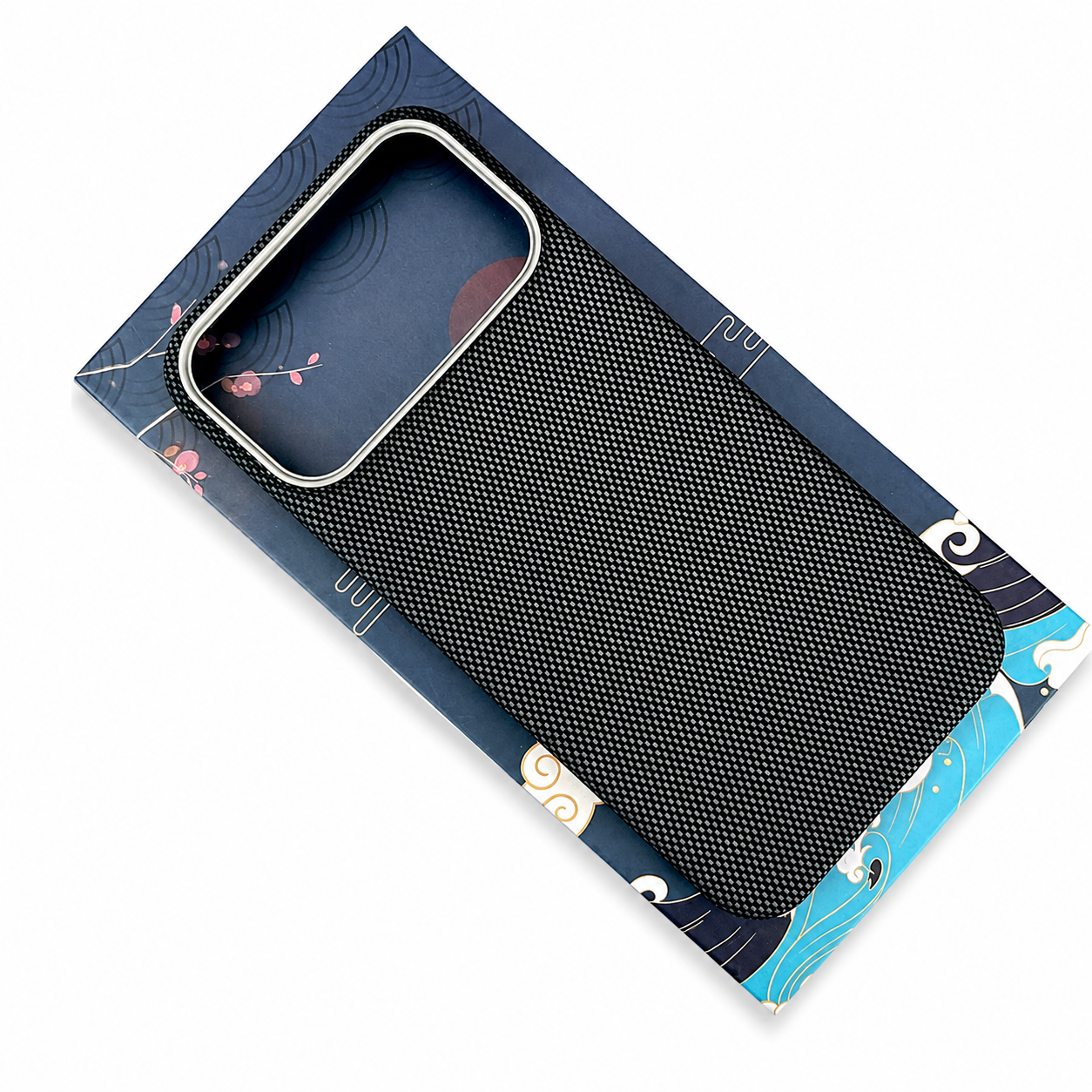 Premium iPhone Case MagSafe Compatible Aramid Carbon Fiber Cover Ultra Thin Magnetic Shockproof Anti Scratch Lightweight Slim Protective Design