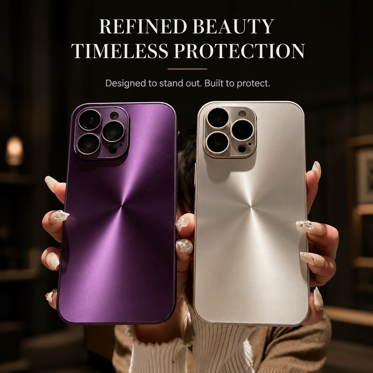 Premium iPhone Case MagSafe Compatible Aurora Matte Magnetic Cover Color Shift Finish Shockproof Protective Camera Lens Guard Slim Design