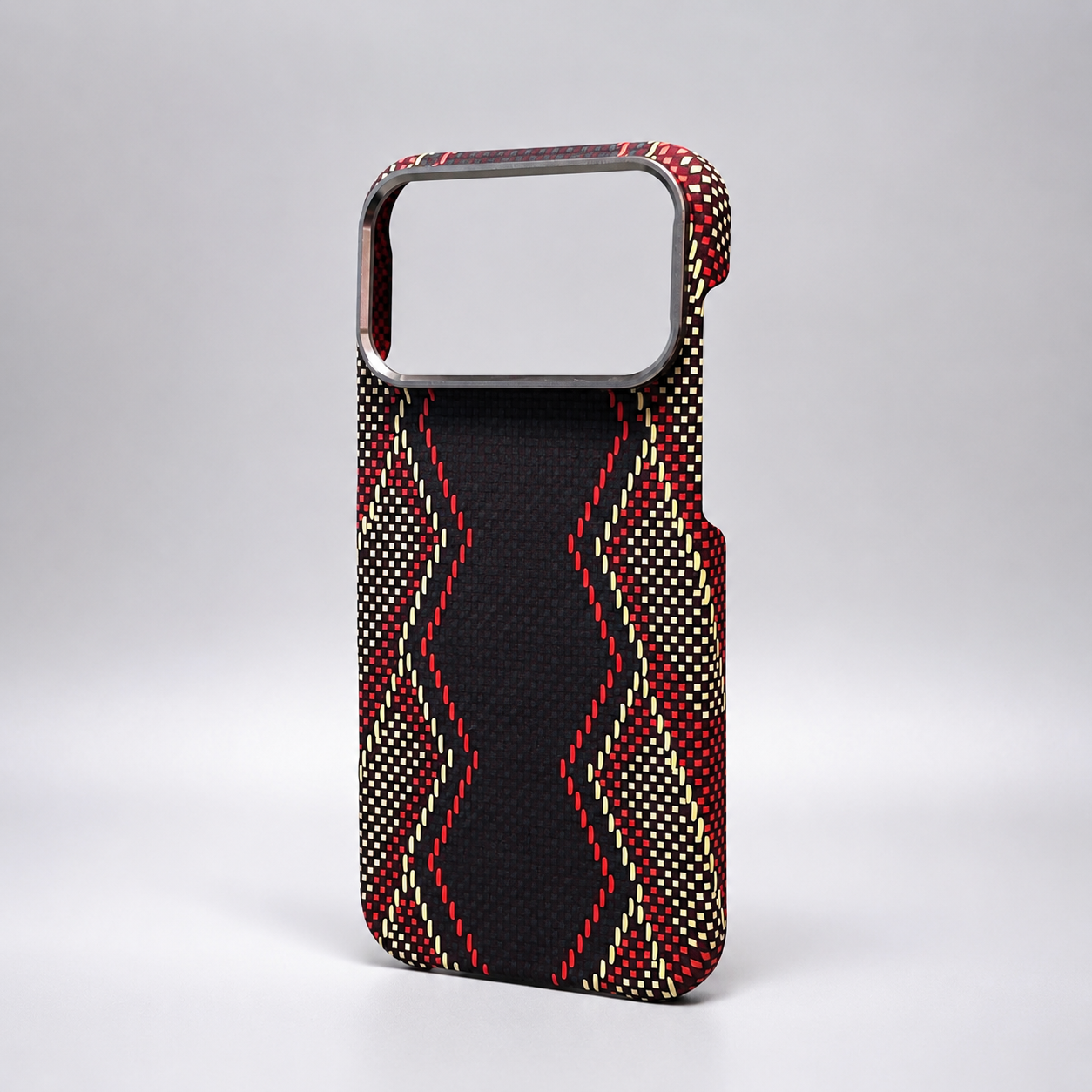 Premium iPhone Case MagSafe Compatible Carbon Fiber Cover Magnetic PC TPU Hybrid Shockproof Half Wrapped Slim Non Slip Protective Design