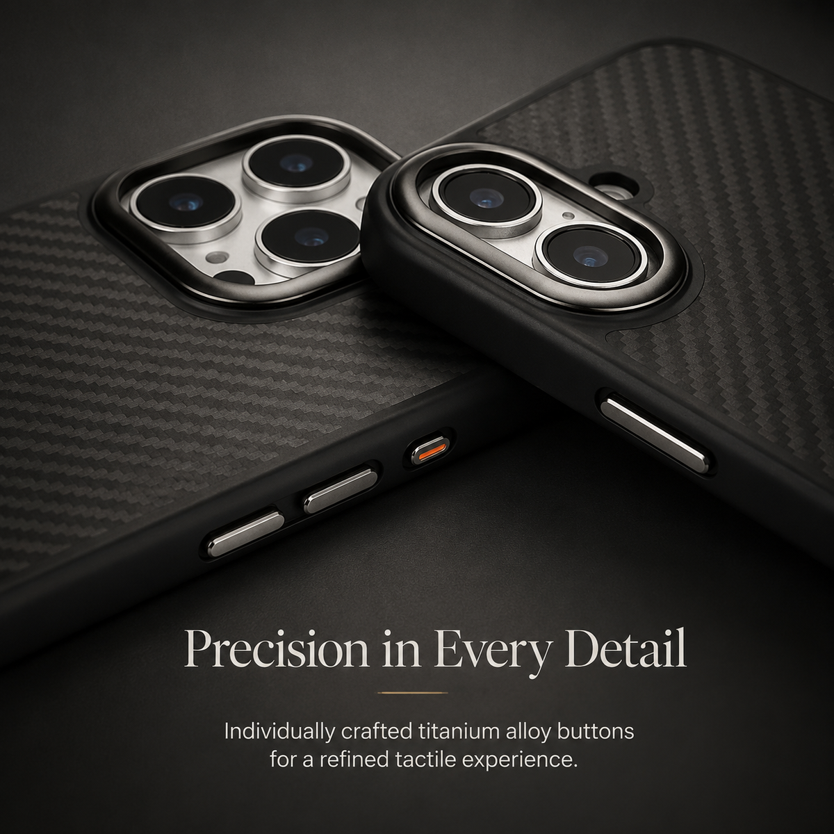 Premium iPhone Case MagSafe Compatible Carbon Fiber Cover TPU Shockproof Ultra Lightweight Anti Scratch Camera Protection Slim Protective Design