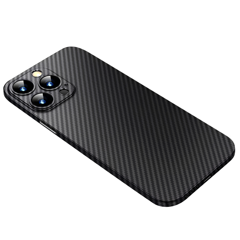 Premium iPhone Case MagSafe Compatible Carbon Fiber PP Matte Cover Ultra Thin 0.2mm Lightweight Scratch Resistant Slim Minimal Protective Design