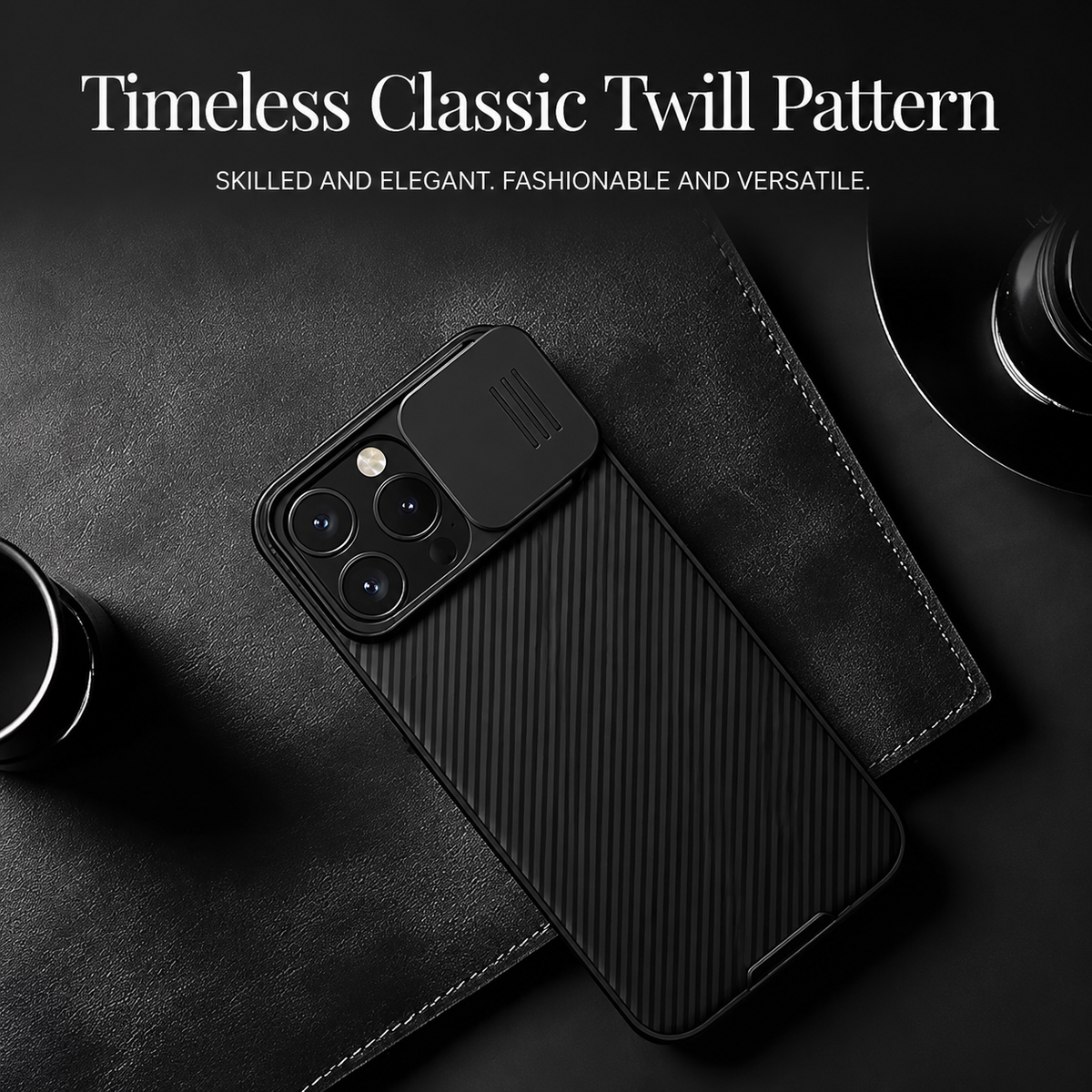Premium iPhone Case MagSafe Compatible Carbon Fiber Texture Silicone Cover Ultra Thin Shockproof Protective Camera Lens Guard Slim Full Coverage Design