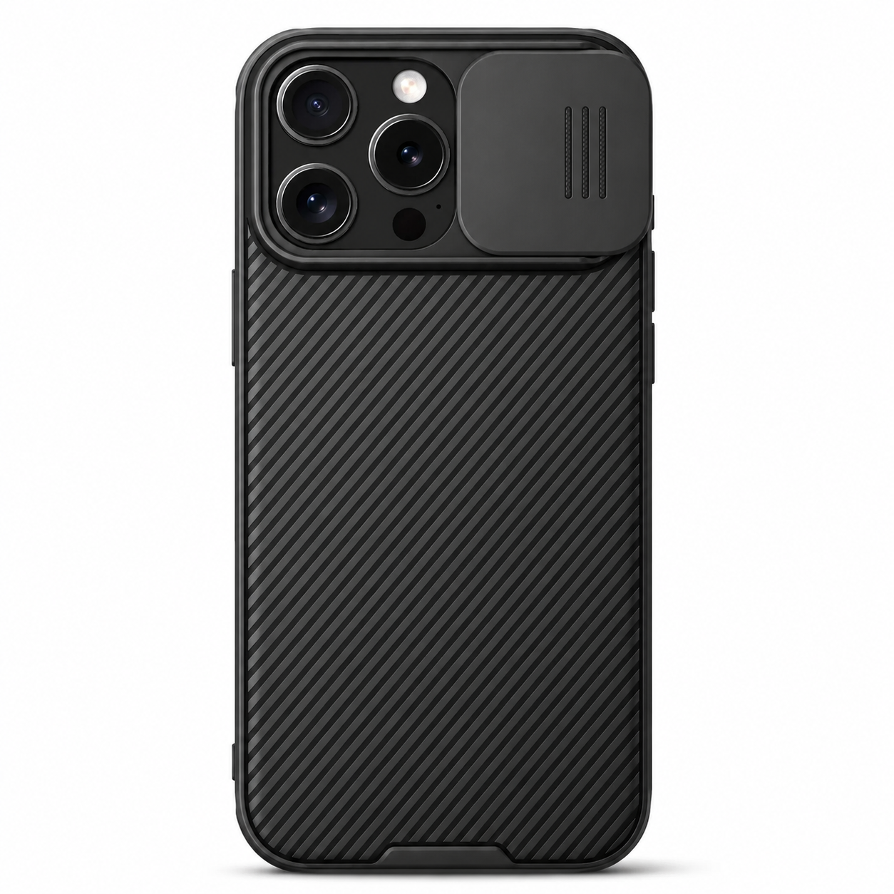 Premium iPhone Case MagSafe Compatible Carbon Fiber Texture Silicone Cover Ultra Thin Shockproof Protective Camera Lens Guard Slim Full Coverage Design
