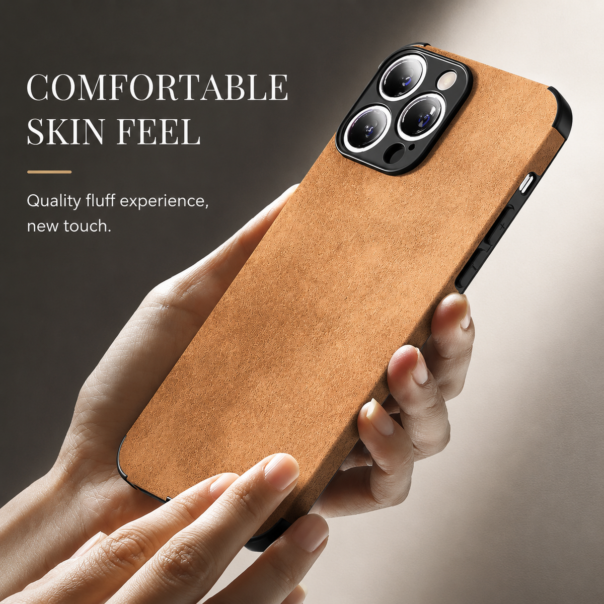 Premium iPhone Case MagSafe Compatible Genuine Leather Cover Magnetic Protective Camera Lens Guard Shock Absorbing Slim Full Coverage Design