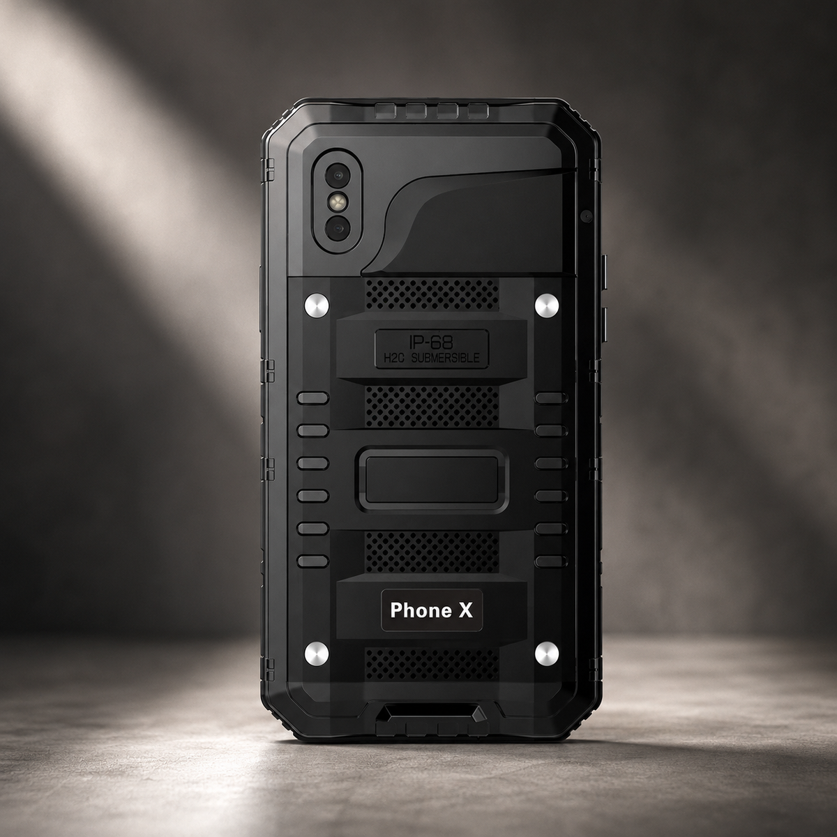 Premium iPhone Case MagSafe Compatible IP68 Waterproof Aluminum Armor Cover Magnetic Shockproof Full Body Camera Guard Rugged Protective Design