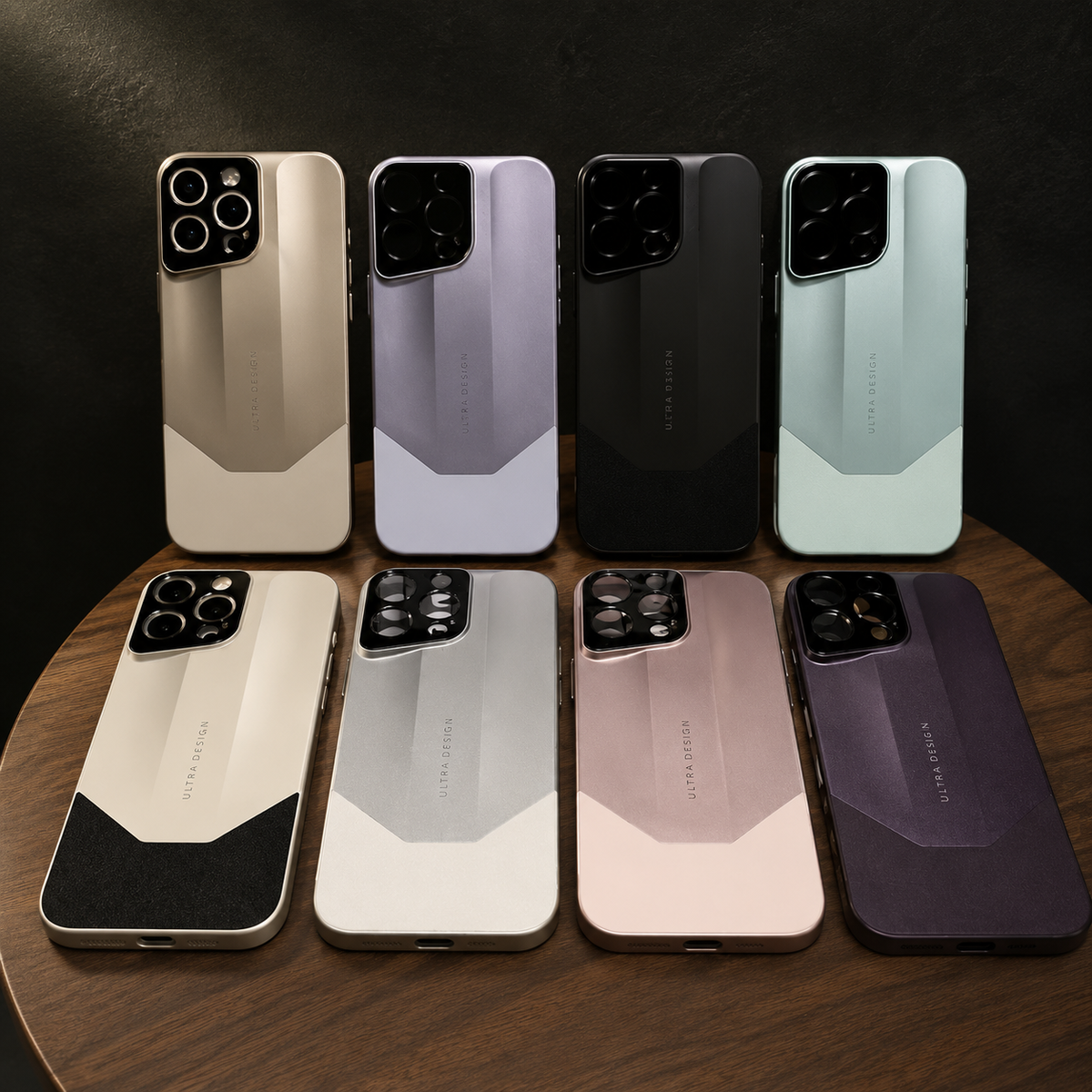 Premium iPhone Case MagSafe Compatible Luxury Leather Protective Cover PC Hybrid Shockproof Anti Scratch Non Slip Slim Camera Lens Protection Full Coverage
