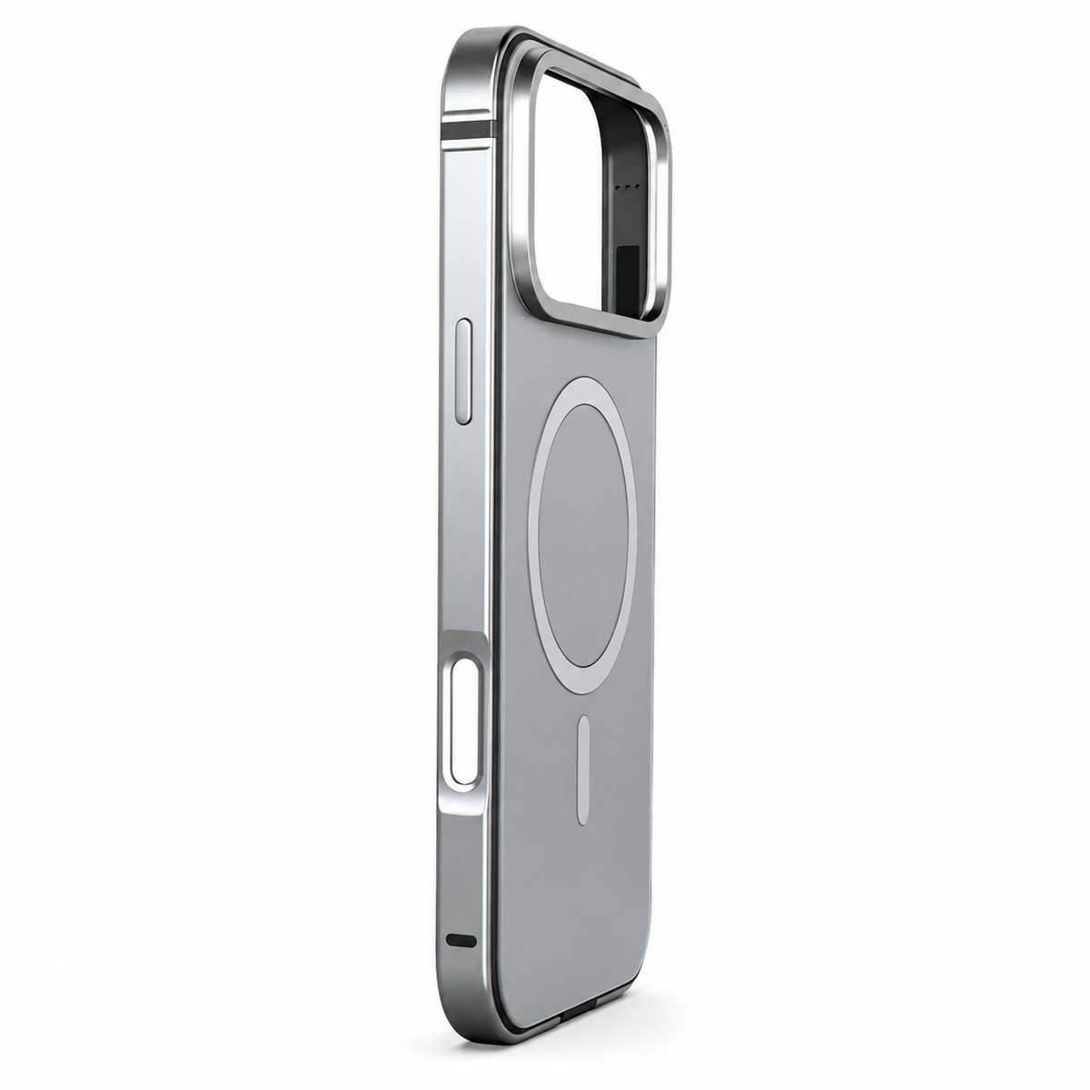 Premium iPhone Case MagSafe Compatible Magnetic Aluminum Frame Slim Metal Bumper Shockproof Anti Drop Camera Protection Full Coverage Cover