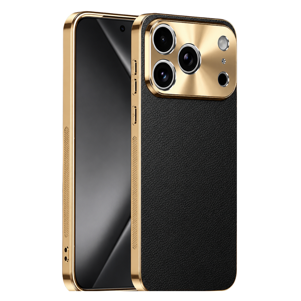 Premium iPhone Case MagSafe Compatible Magnetic Leather Cover Electroplated Frame Shockproof Protective Camera Lens Protection Full Coverage Slim Design