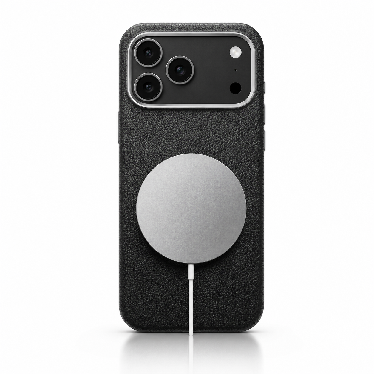 Premium iPhone Case MagSafe Compatible Magnetic Leather Cover Full Protection Camera Protection Anti Scratch Slim Lightweight Protective Design