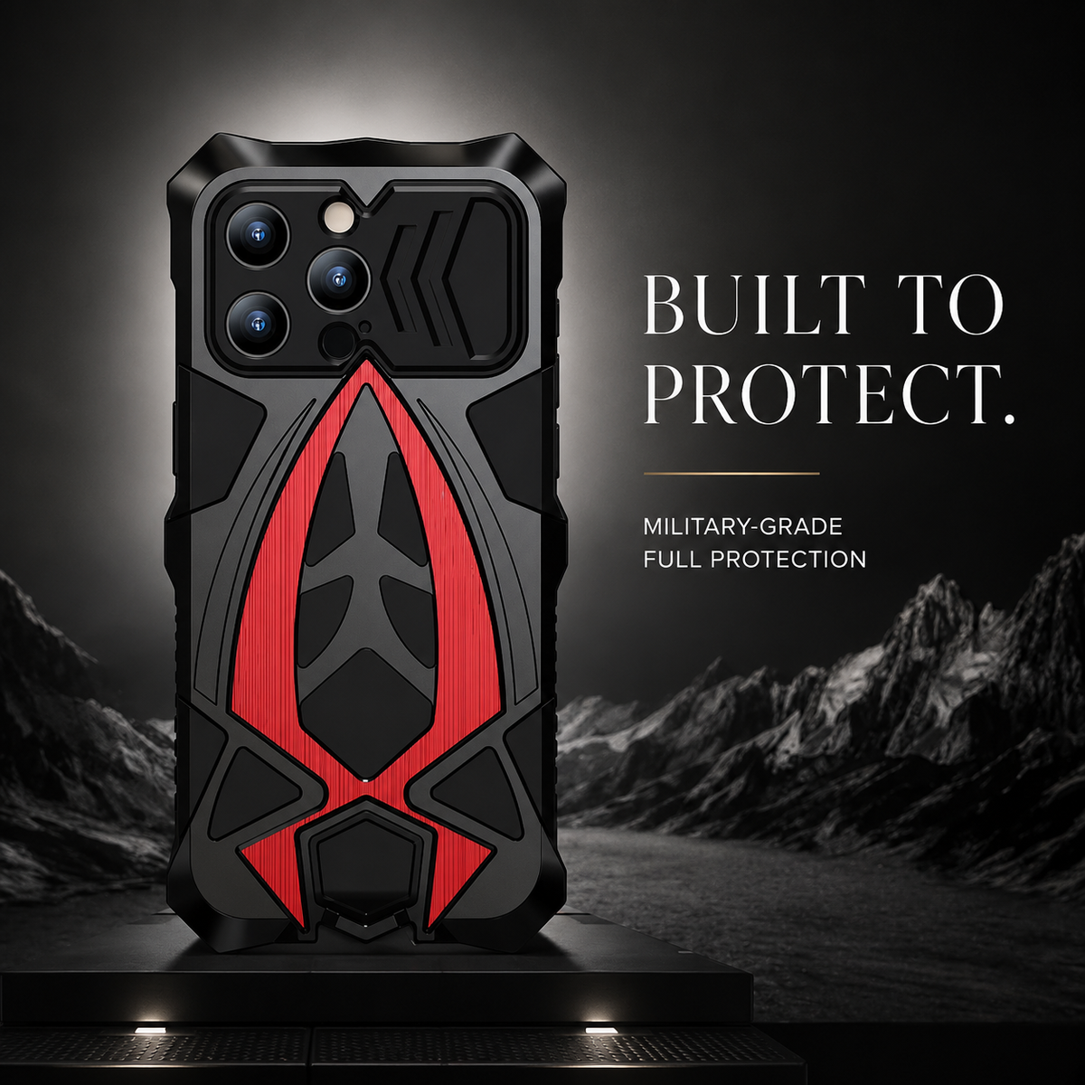 Premium iPhone Case MagSafe Compatible Magnetic Metal Armor Protective Cover Shockproof Camera Lens Protection Ultra Thin TPU Frame Full Coverage Design
