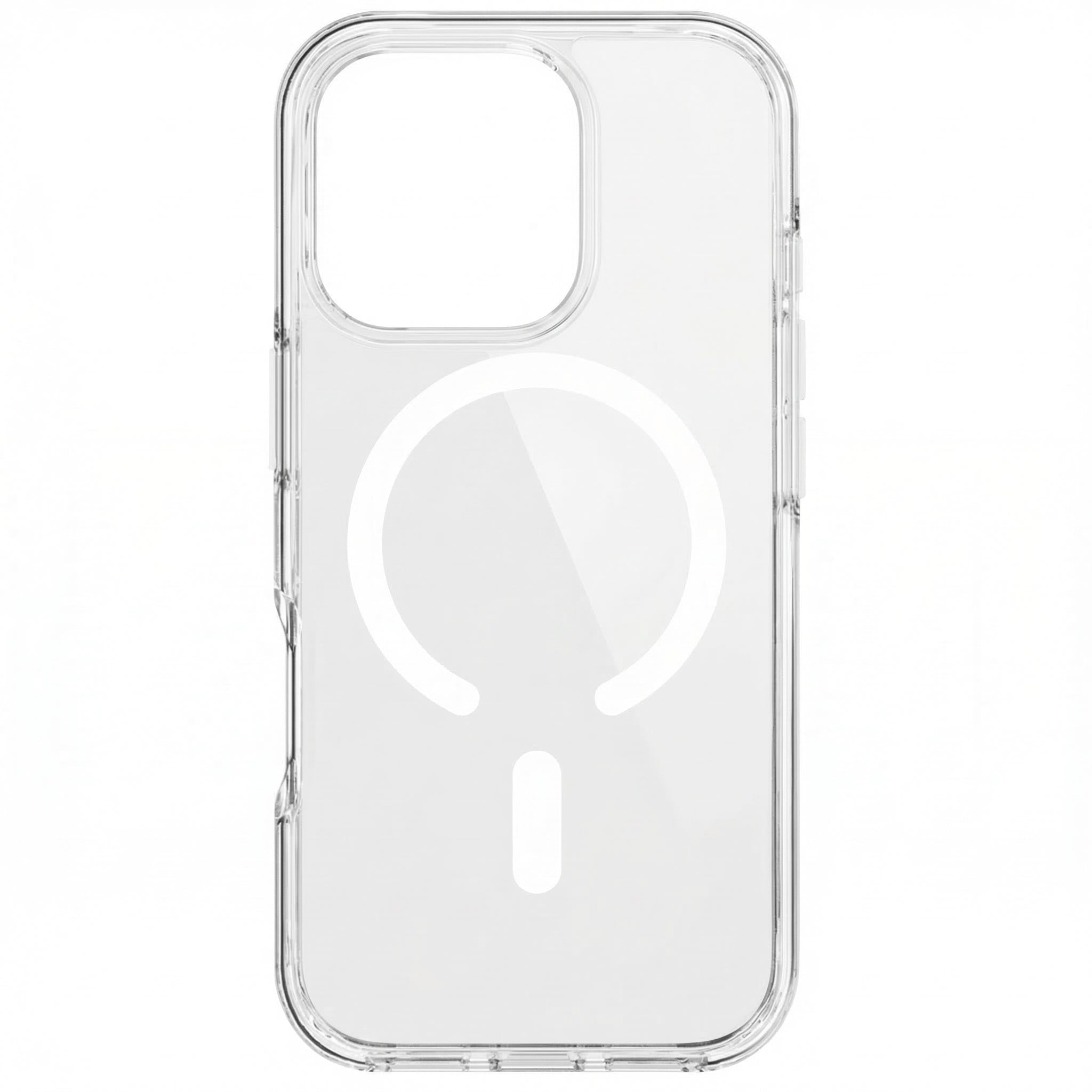 Premium iPhone Case MagSafe Compatible Magnetic Transparent Clear Protective Cover Slim Lightweight Shock Resistant Full Coverage Design