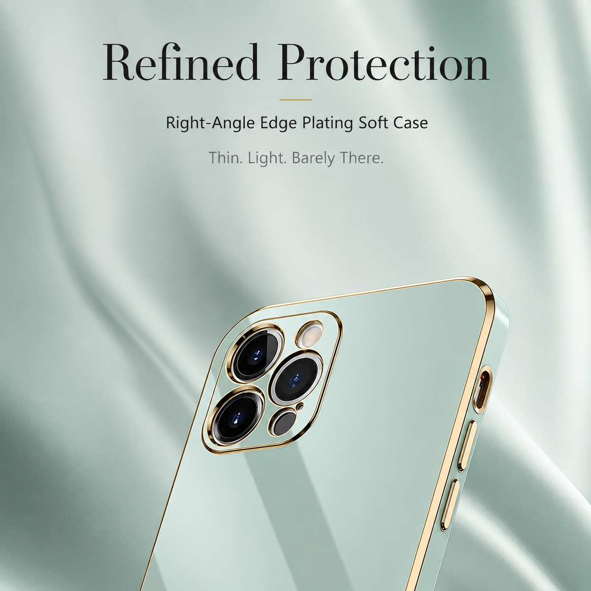 Premium iPhone Case MagSafe Compatible Matte Silicone Plating Frame Shockproof Protective Cover Magnetic Slim Full Protection Camera Lens Guard Design