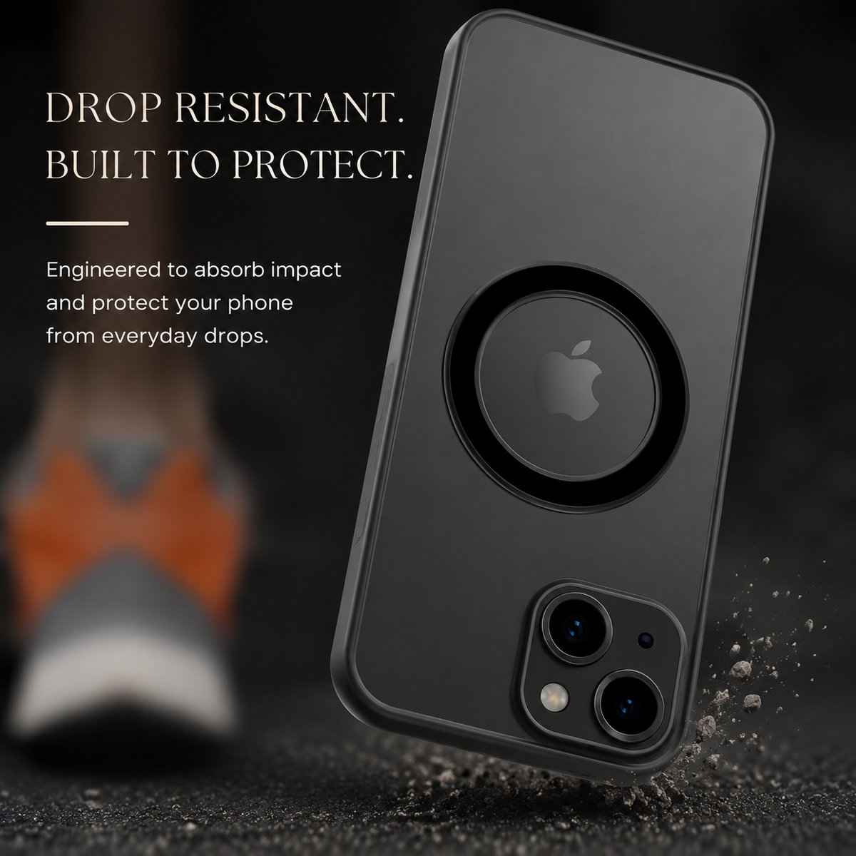 Premium iPhone Case MagSafe Compatible Matte Slim Cover Magnetic Shockproof Protective Camera Lens Guard Clean Finish Minimal Design