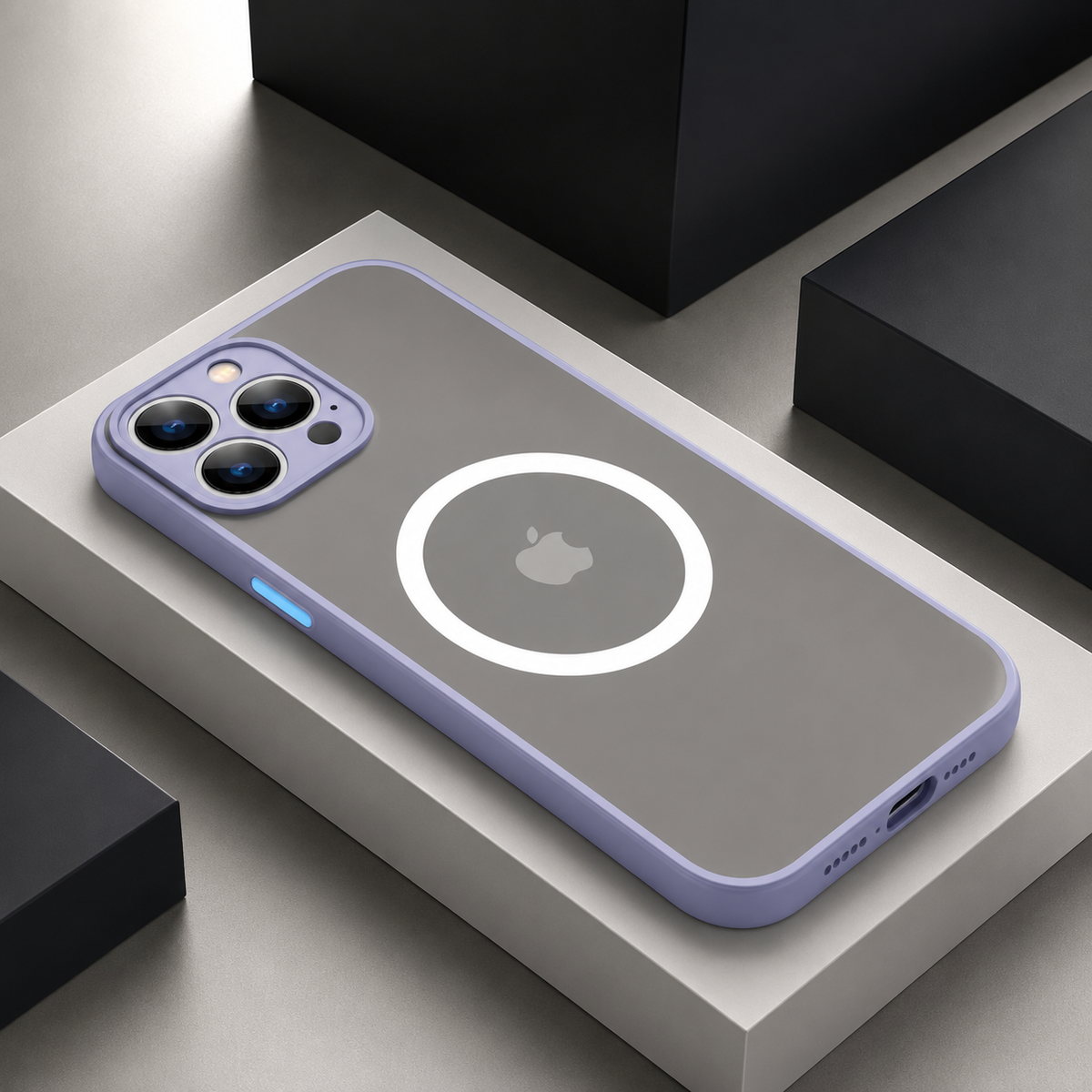 Premium iPhone Case MagSafe Compatible Matte Slim Cover Magnetic Shockproof Protective Camera Lens Guard Clean Finish Minimal Design