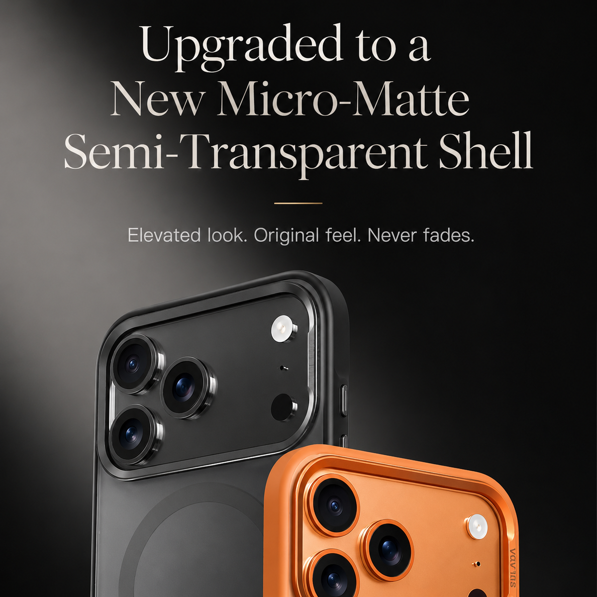 Premium iPhone Case MagSafe Compatible Matte Translucent Cover Alloy Camera Frame PC TPU Hybrid Shockproof Protective Cover Anti Scratch Slim