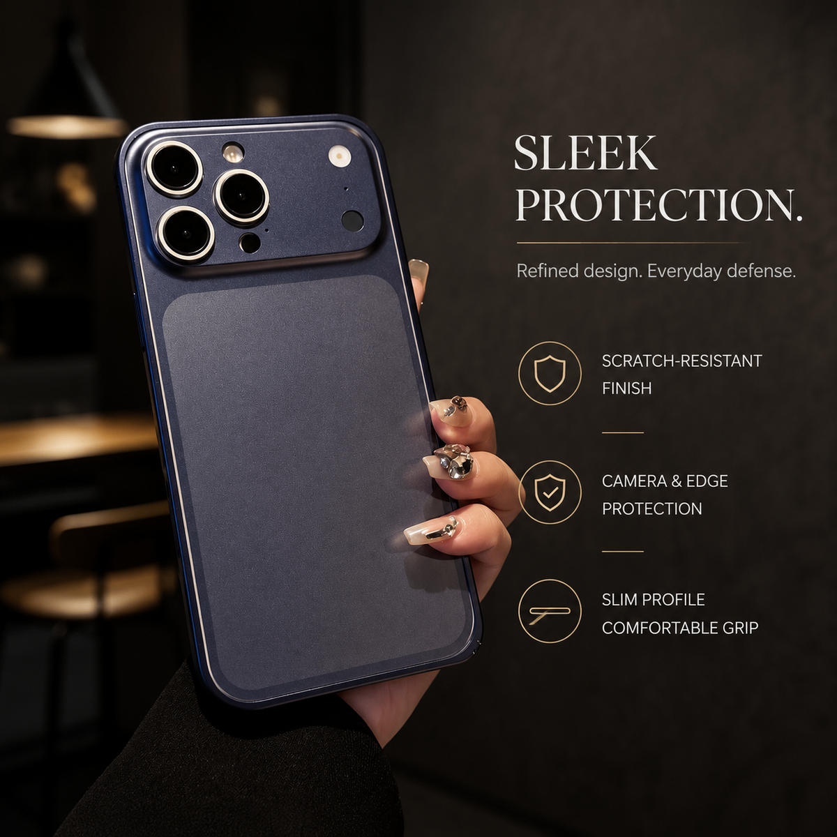 Premium iPhone Case MagSafe Compatible Metal Alloy Frame Protective Cover Shockproof Anti Scratch Matte Camera Lens Protection Slim Full Coverage