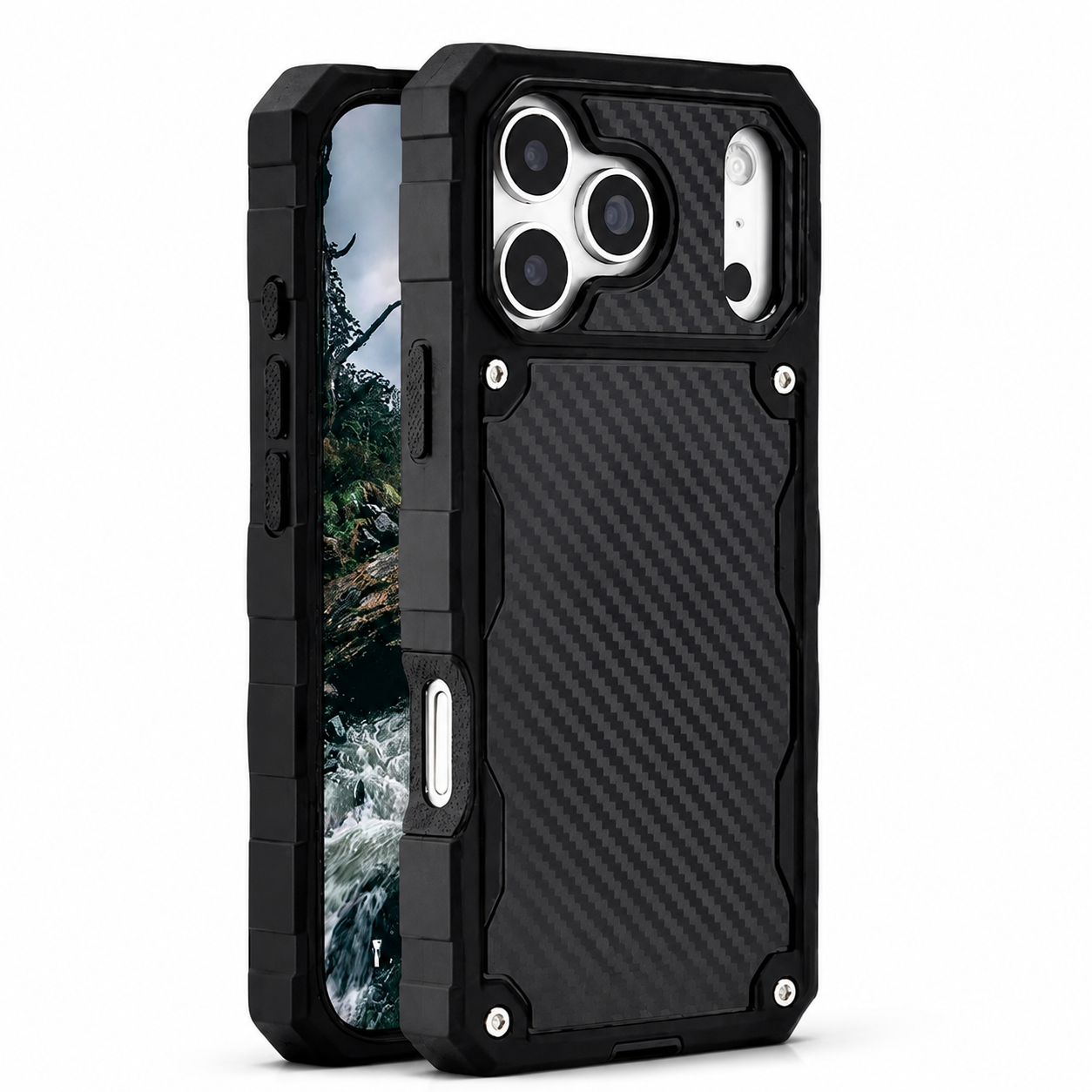 Premium iPhone Case MagSafe Compatible Rugged Heavy Duty Shockproof Protective Cover Anti Slip Grip Drop Protection Slim Durable Magnetic Design