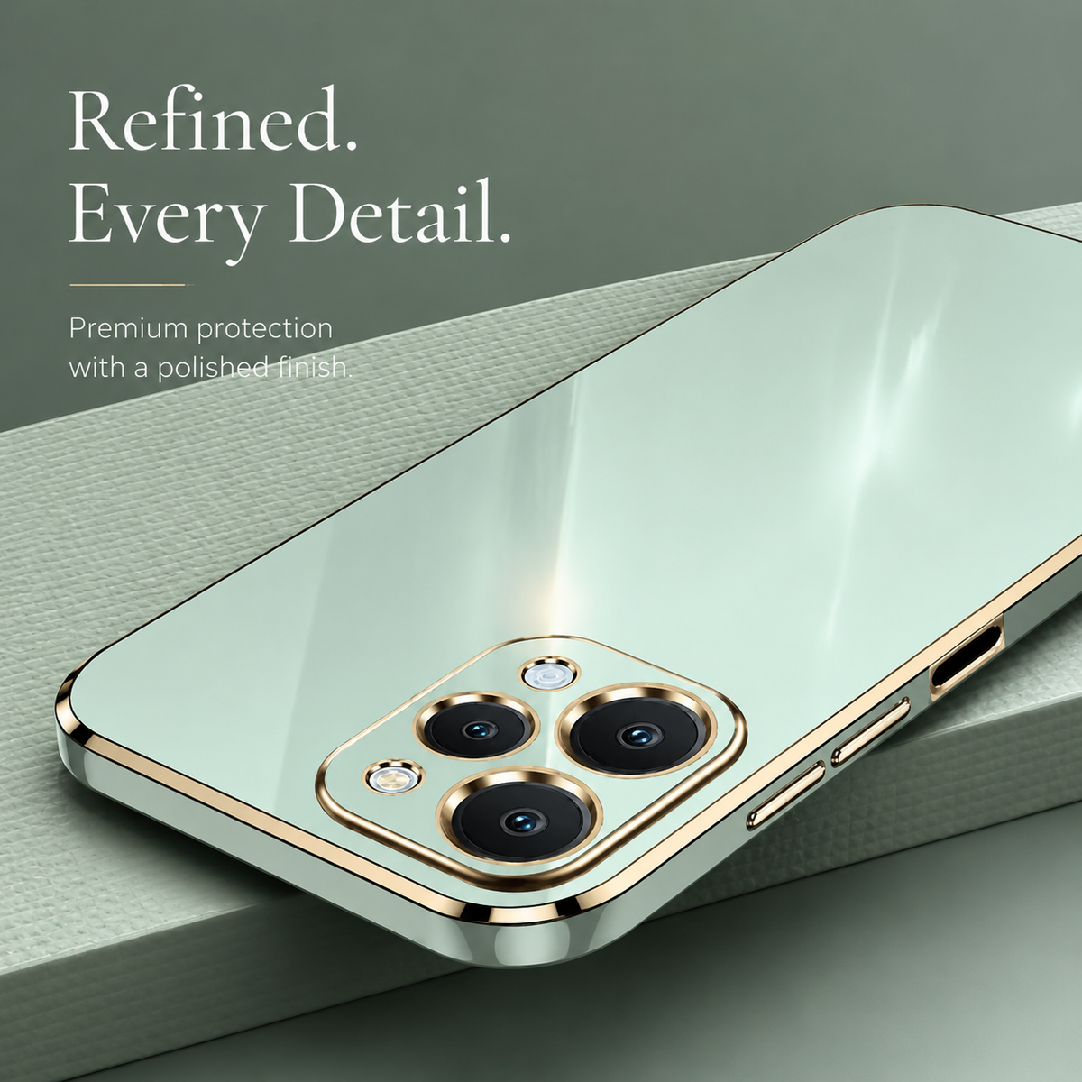 Premium iPhone Case MagSafe Compatible Silicone Magnetic Cover Glossy Square Texture Shockproof Protective Camera Lens Guard Slim Design