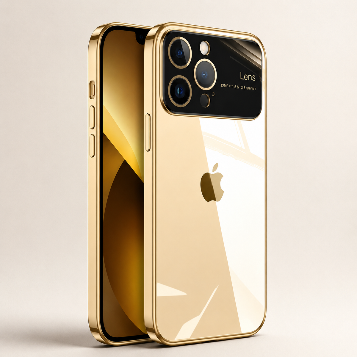 Premium iPhone Case MagSafe Compatible Transparent Shockproof Protective Cover Clear Hard Back Silicone Bumper Camera Lens Protection Ultra Thin Full Coverage