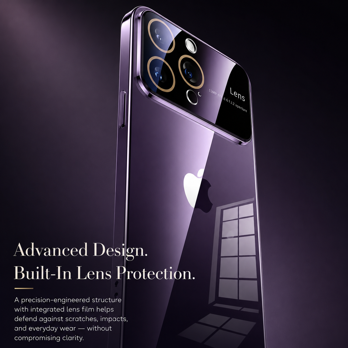 Premium iPhone Case MagSafe Compatible Transparent Shockproof Protective Cover Clear Hard Back Silicone Bumper Camera Lens Protection Ultra Thin Full Coverage