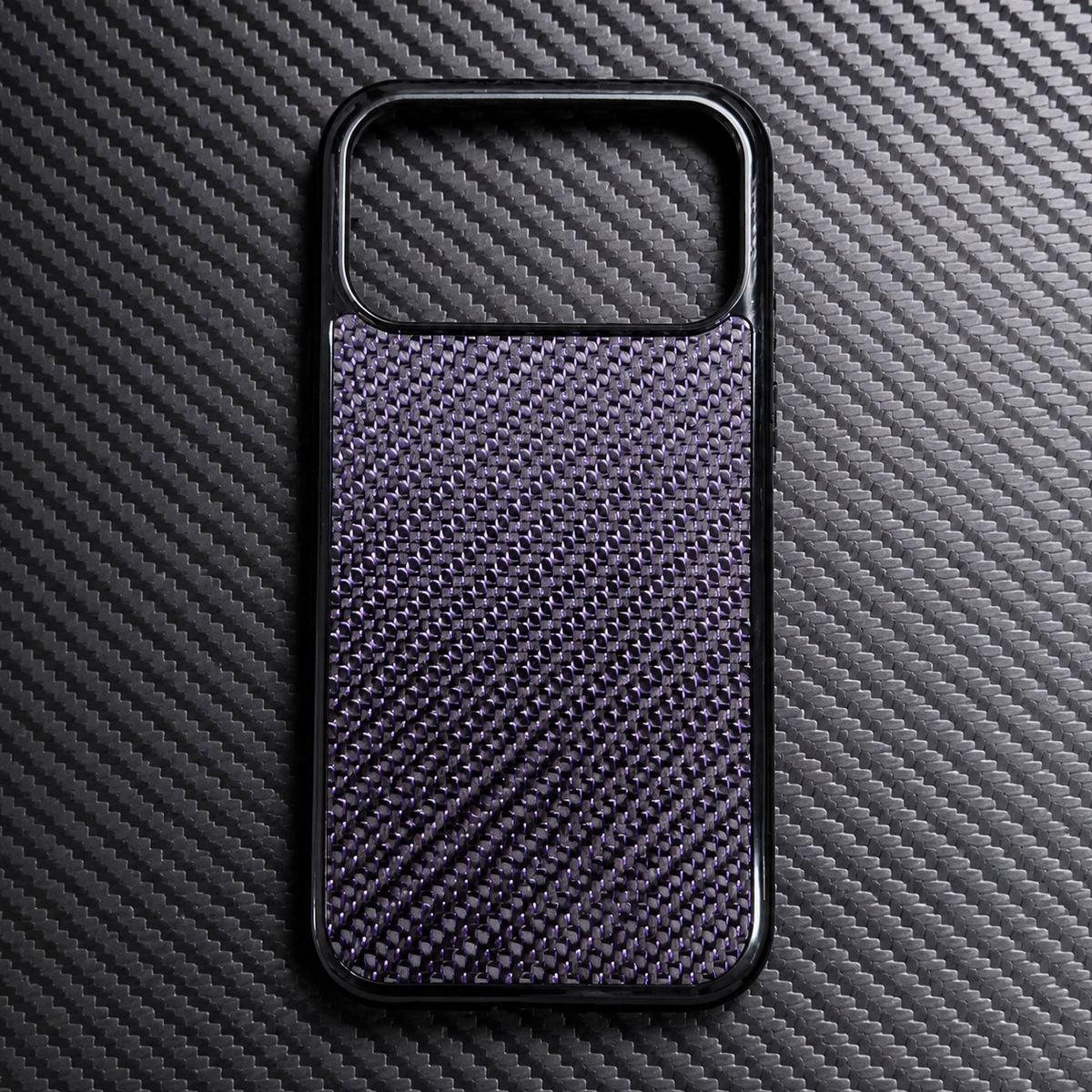 Premium iPhone Case MagSafe Compatible Woven Carbon Fiber Cover Dual Layer Shockproof Full Coverage Anti Scratch Lightweight Non Slip Design