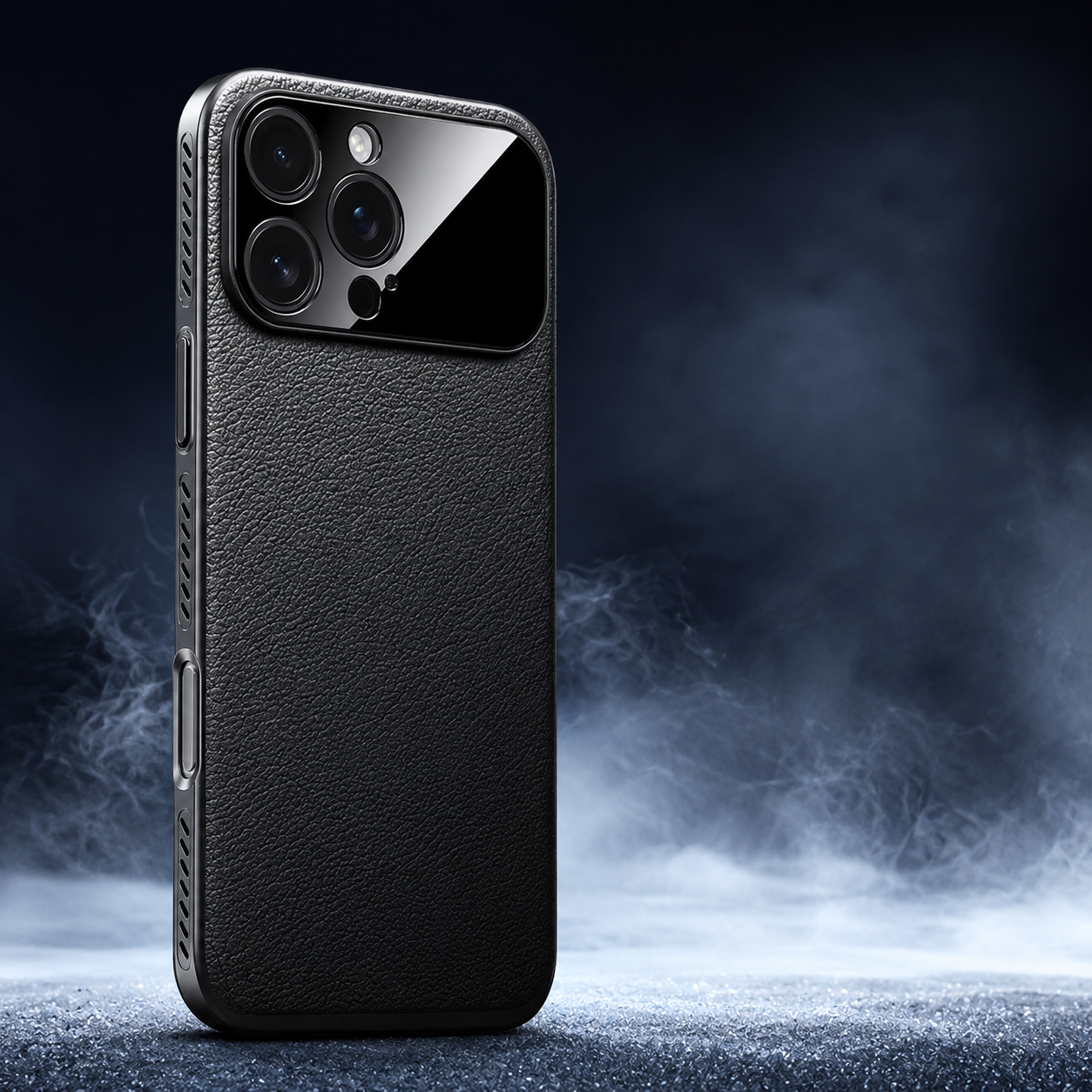 Premium iPhone Case MagSafe Magnetic Leather Border Cover Shockproof Heat Dissipation Camera Protection Anti Fingerprint Slim Full Coverage Design