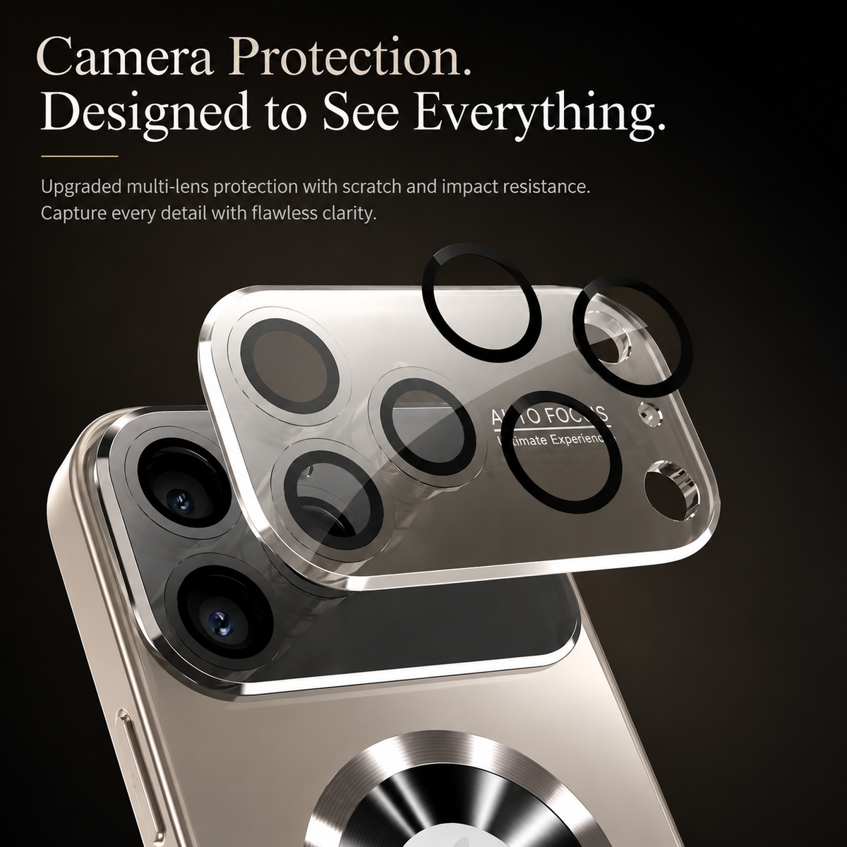 Premium iPhone Case Magnetic Matte Cover MagSafe Compatible Camera Lens Protection Shock Absorbing Titanium Finish Slim Hard Back Full Coverage Design