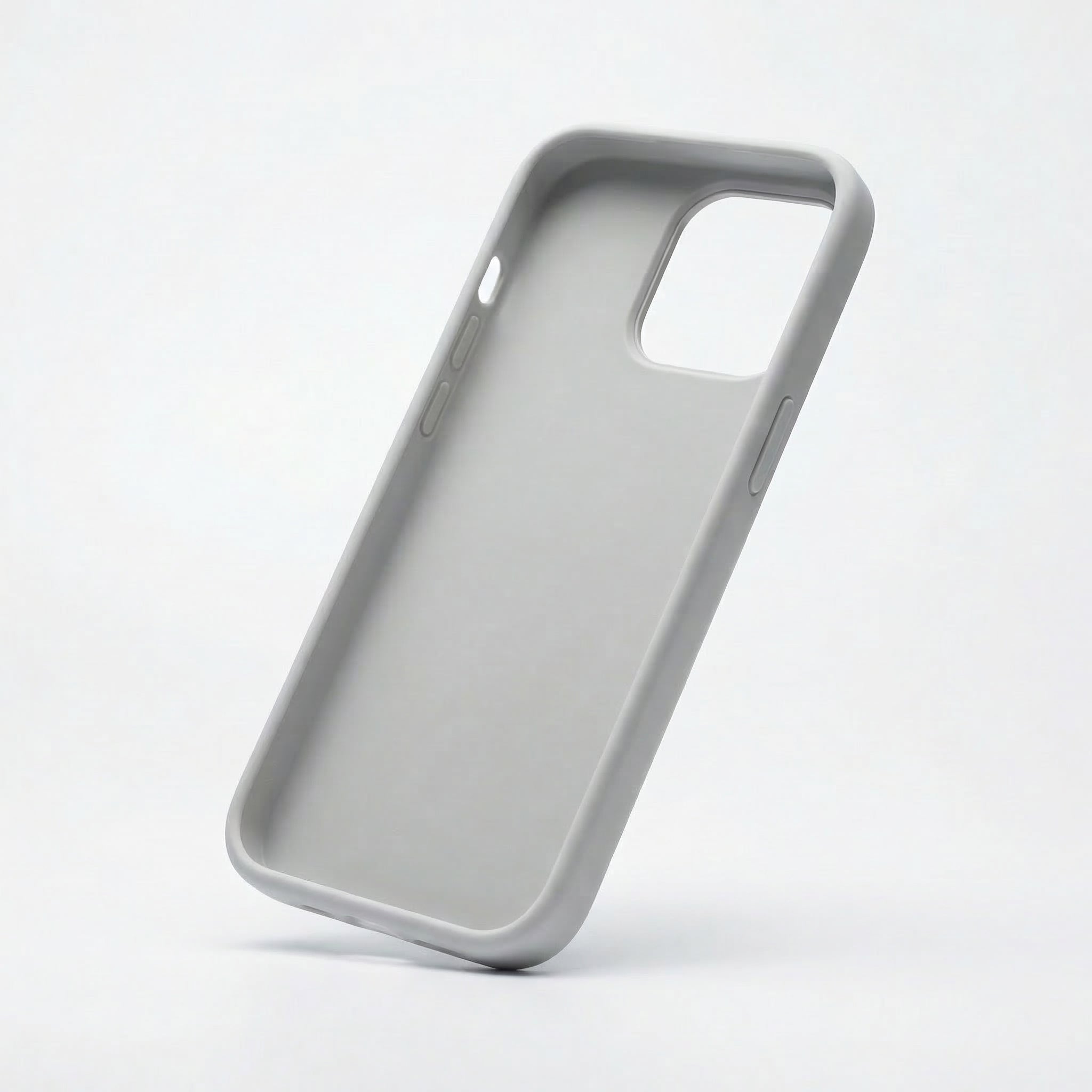 Premium iPhone Case Silicone Protective Cover Shock Absorbing Slim Lightweight Anti Slip Matte Finish Full Coverage Design
