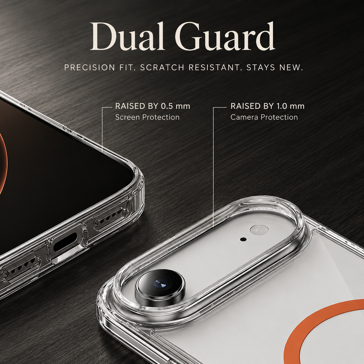 Premium iPhone Case Ultra Slim Magnetic MagSafe Compatible Wireless Charging Shockproof PC TPU Full Coverage Anti Scratch Luxury Protective Design