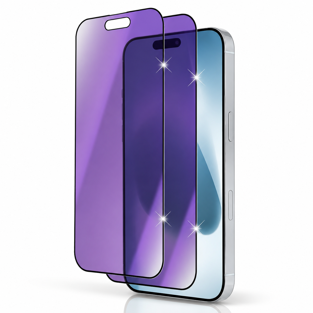 Premium iPhone Screen Protector Anti Spy Privacy Tempered Glass Anti Blue Light Matte Full Coverage Scratch Resistant Anti Fingerprint Case Friendly