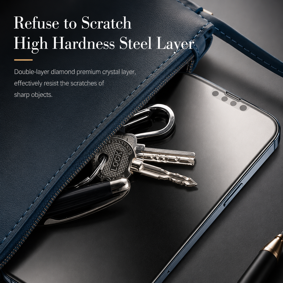 Premium iPhone Screen Protector Ceramic Film Matte Anti Glare Anti Fingerprint Scratch Resistant Flexible Protection Ultra Thin Touch Sensitive Cover