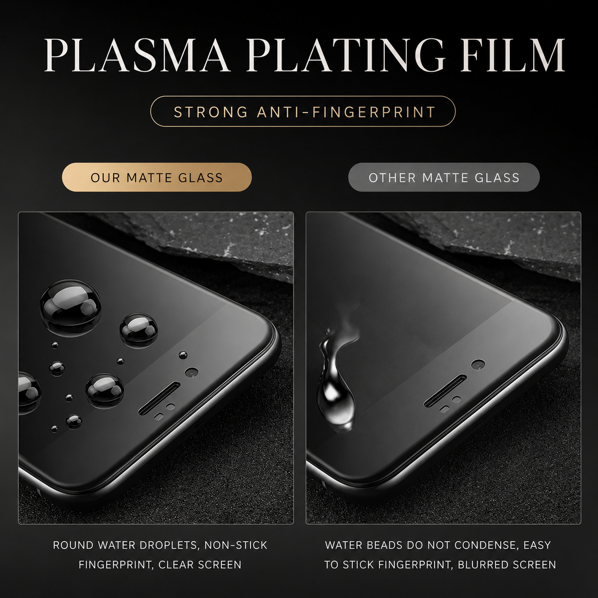 Premium iPhone Screen Protector Ceramic Film Matte Anti Glare Anti Fingerprint Scratch Resistant Flexible Protection Ultra Thin Touch Sensitive Cover