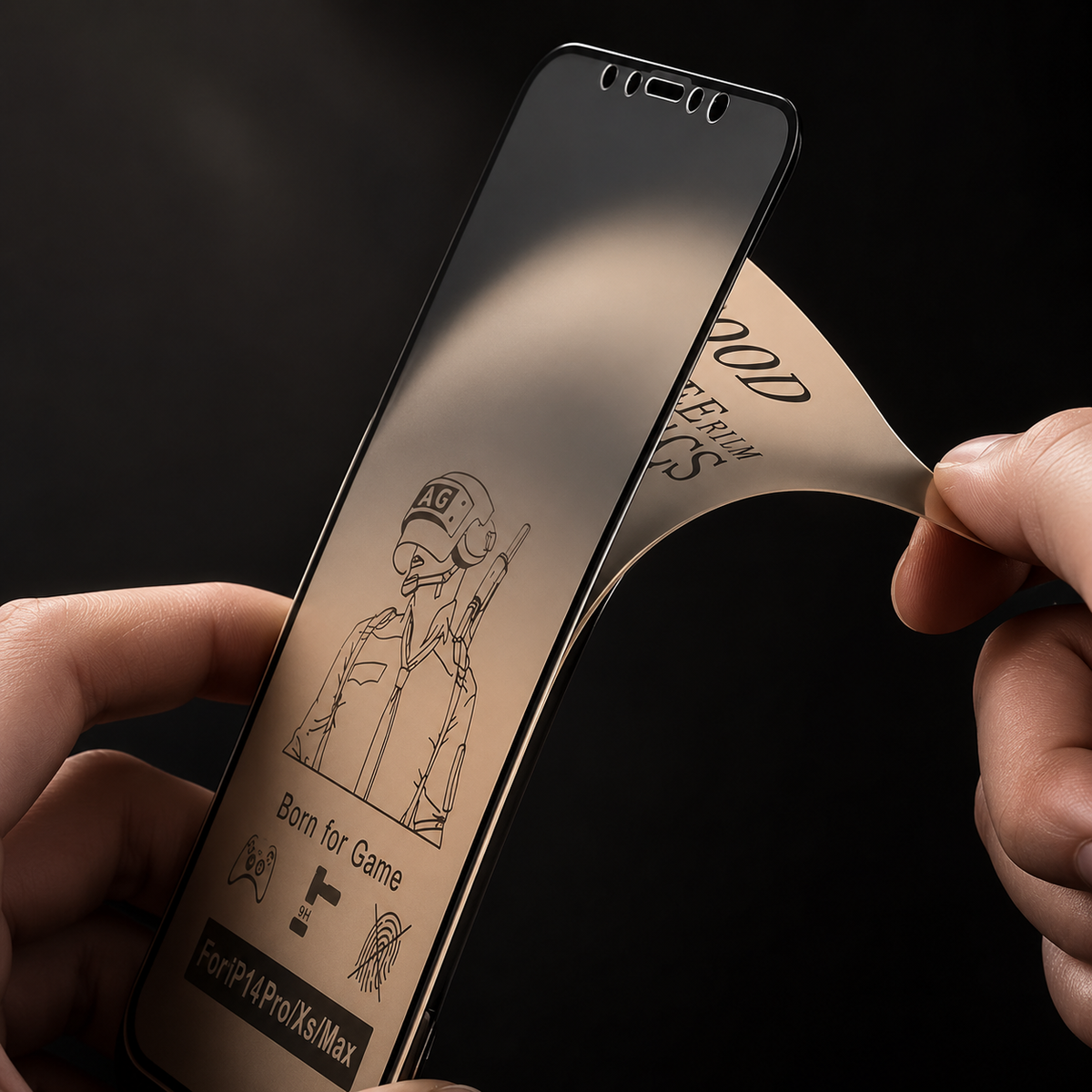Premium iPhone Screen Protector Ceramic Film Matte Anti Glare Anti Fingerprint Scratch Resistant Flexible Protection Ultra Thin Touch Sensitive Cover