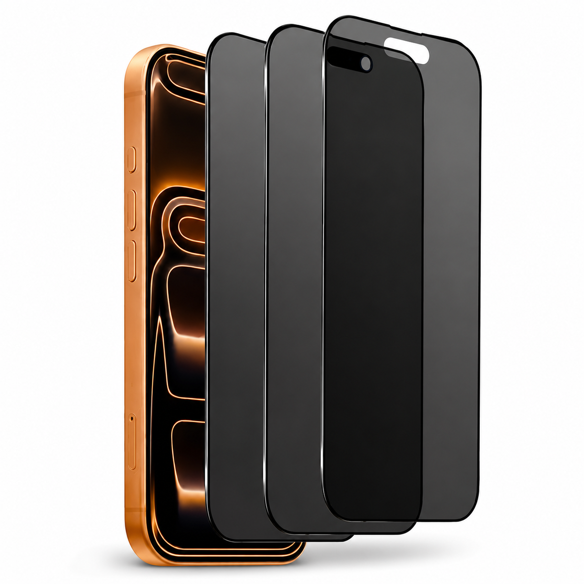 Premium iPhone Screen Protector Ceramic Film Matte Anti Glare Anti Fingerprint Scratch Resistant Flexible Protection Ultra Thin Touch Sensitive Cover