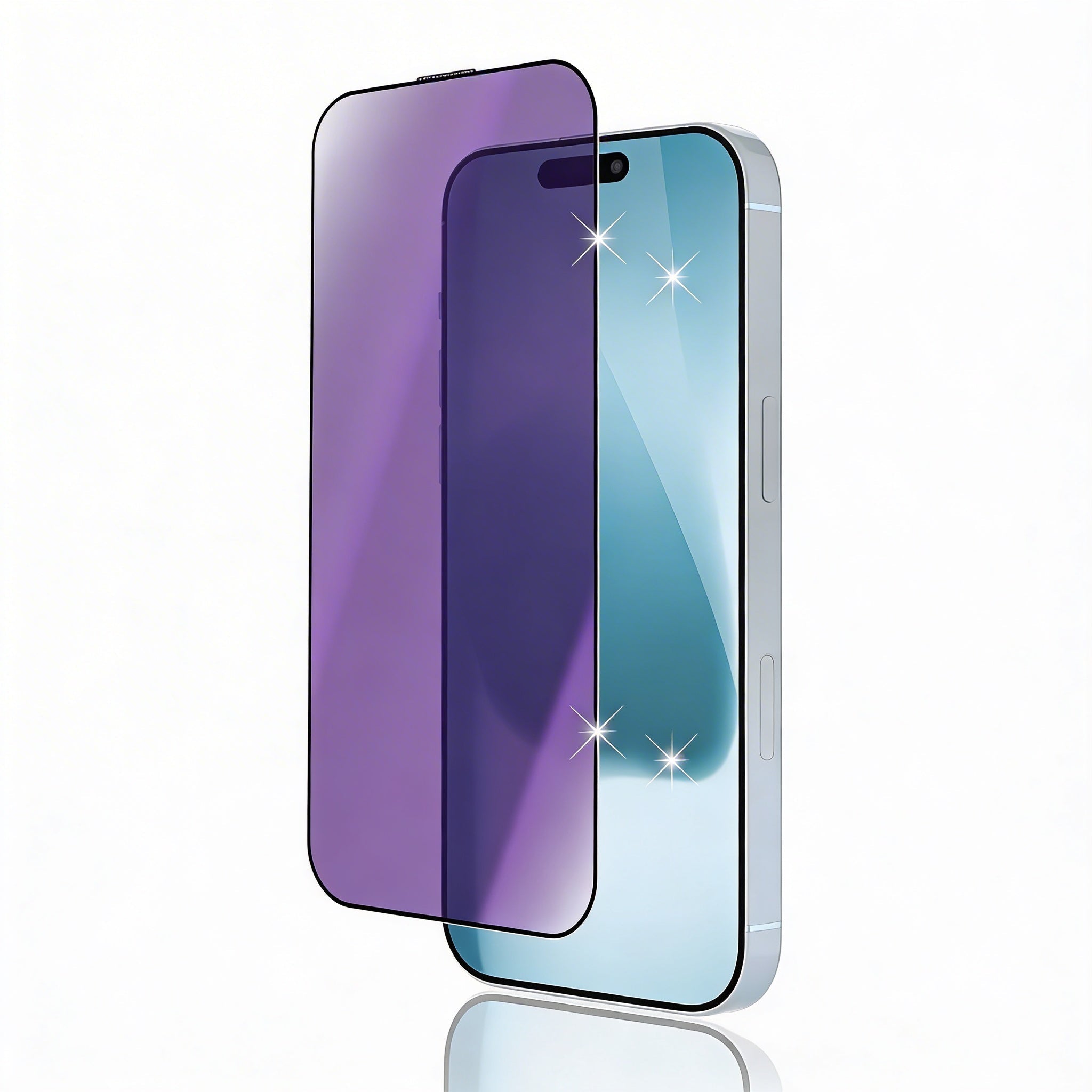 Premium iPhone Screen Protector Privacy Tempered Glass Anti Spy Anti Blue Light Full Coverage