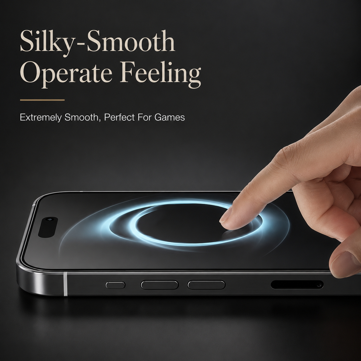 Premium iPhone Screen Protector Privacy Tempered Glass Anti Spy Matte Anti Glare Full Coverage Anti Fingerprint Scratch Resistant Case Friendly Design