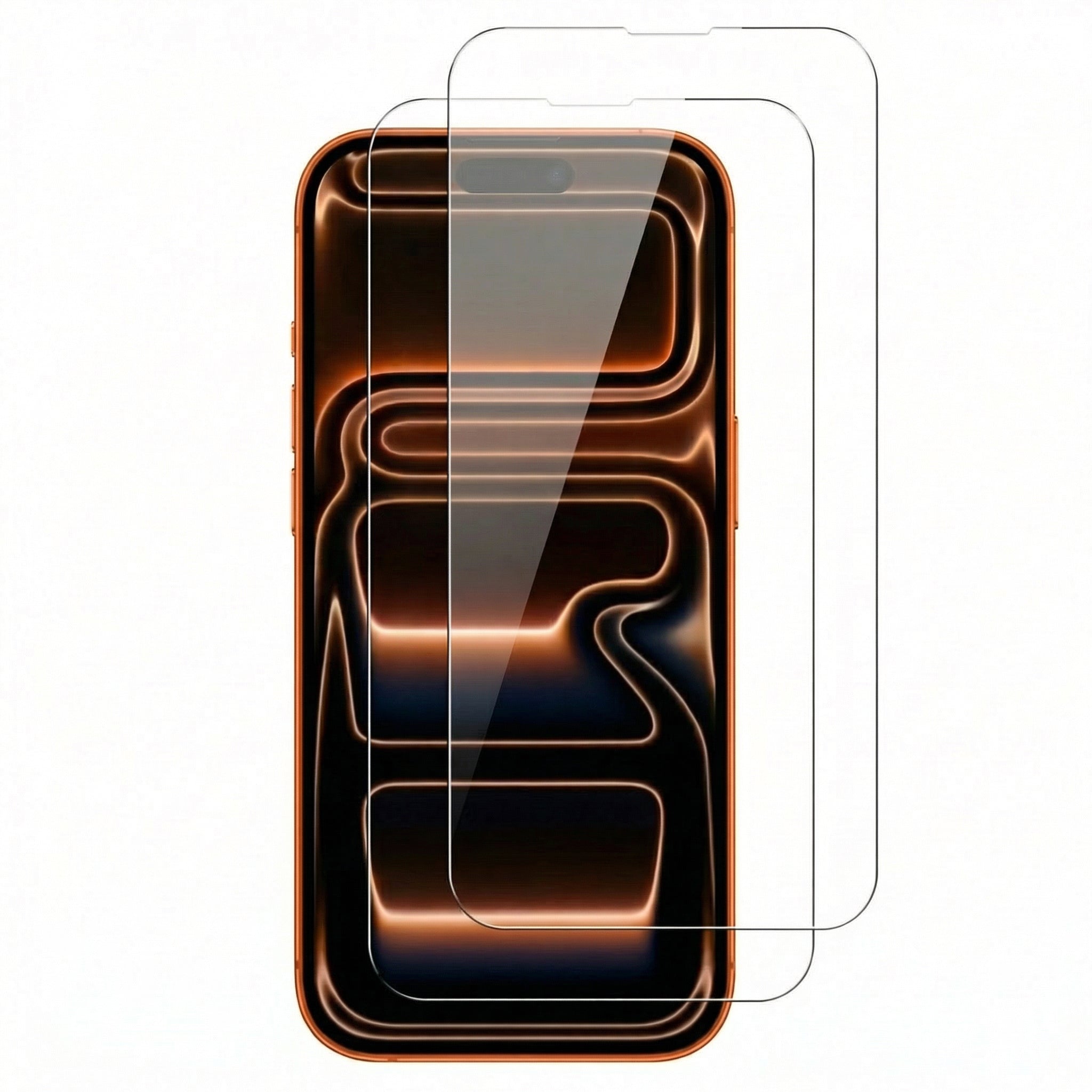Premium iPhone Screen Protector Tempered Glass HD Clear Anti Fingerprint Scratch Resistant Ultra Thin Case Friendly