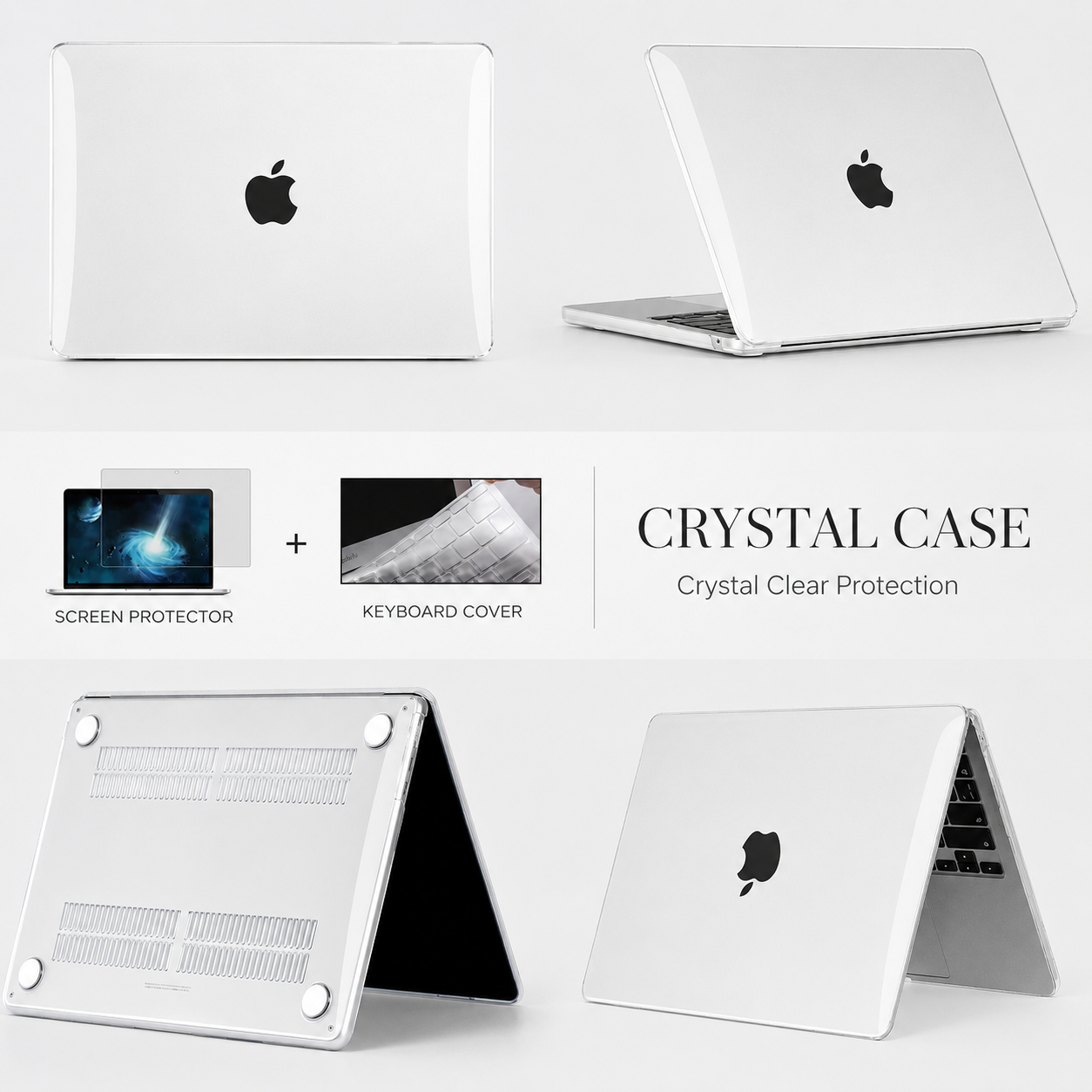Premium Laptop Case Hard Shell Protective Cover Ultra Thin Scratch Resistant Lightweight Sleeve MacBook Compatible Portable Everyday Protection