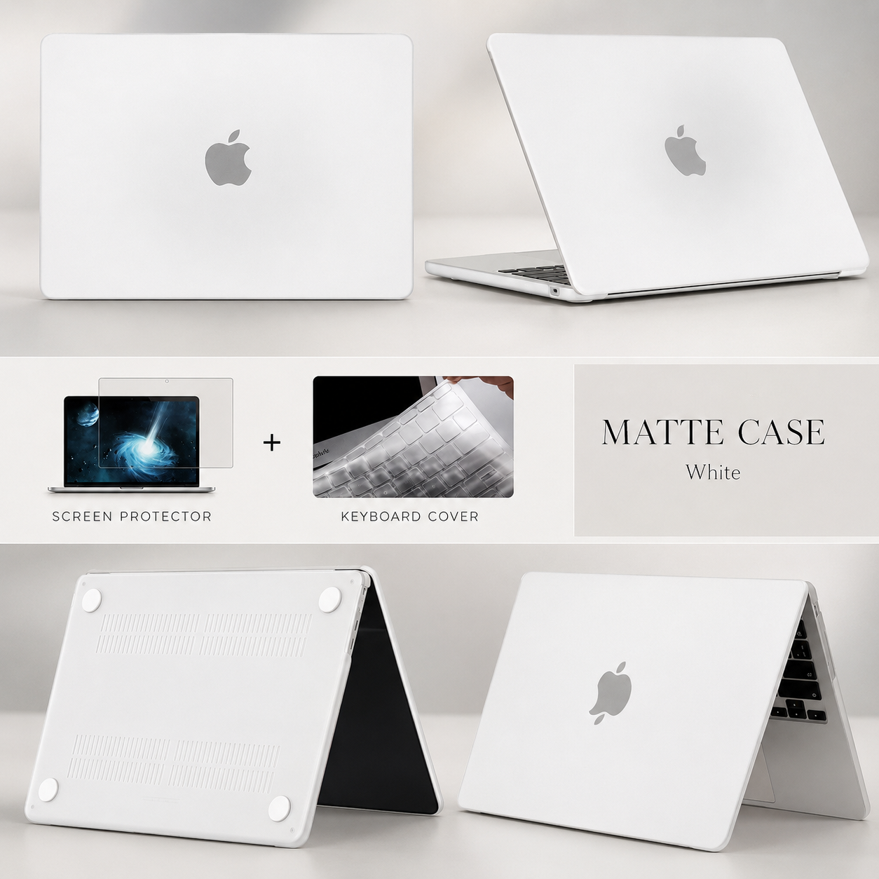 Premium Laptop Case Hard Shell Protective Cover Ultra Thin Scratch Resistant Lightweight Sleeve MacBook Compatible Portable Everyday Protection