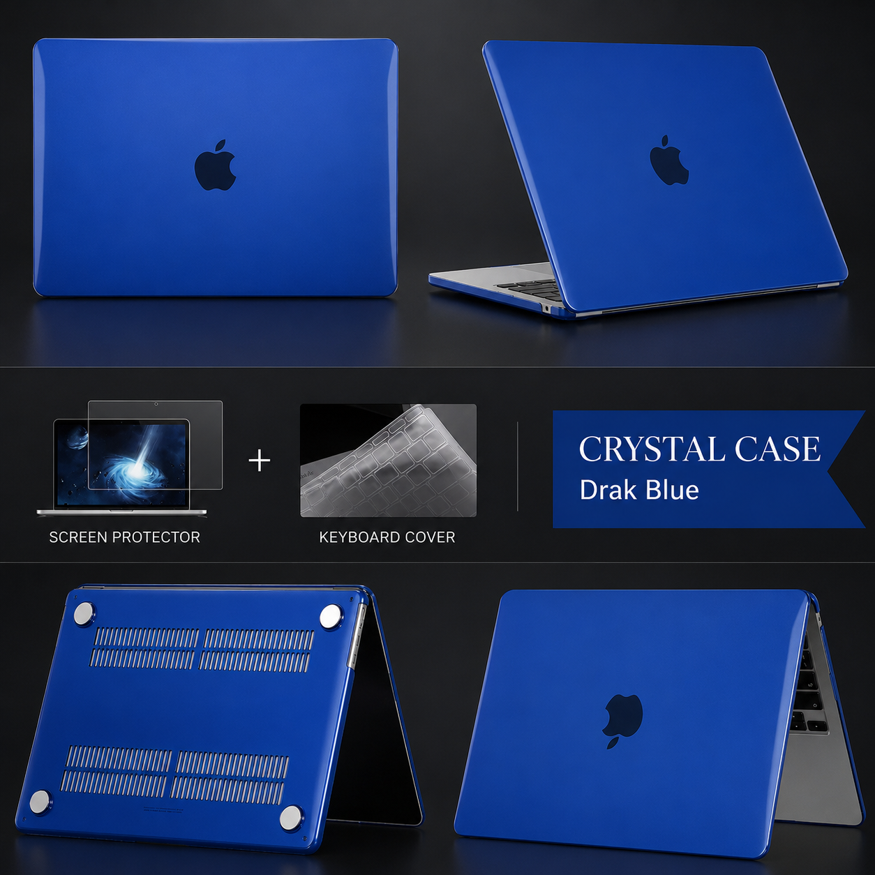 Premium Laptop Case Hard Shell Protective Cover Ultra Thin Scratch Resistant Lightweight Sleeve MacBook Compatible Portable Everyday Protection