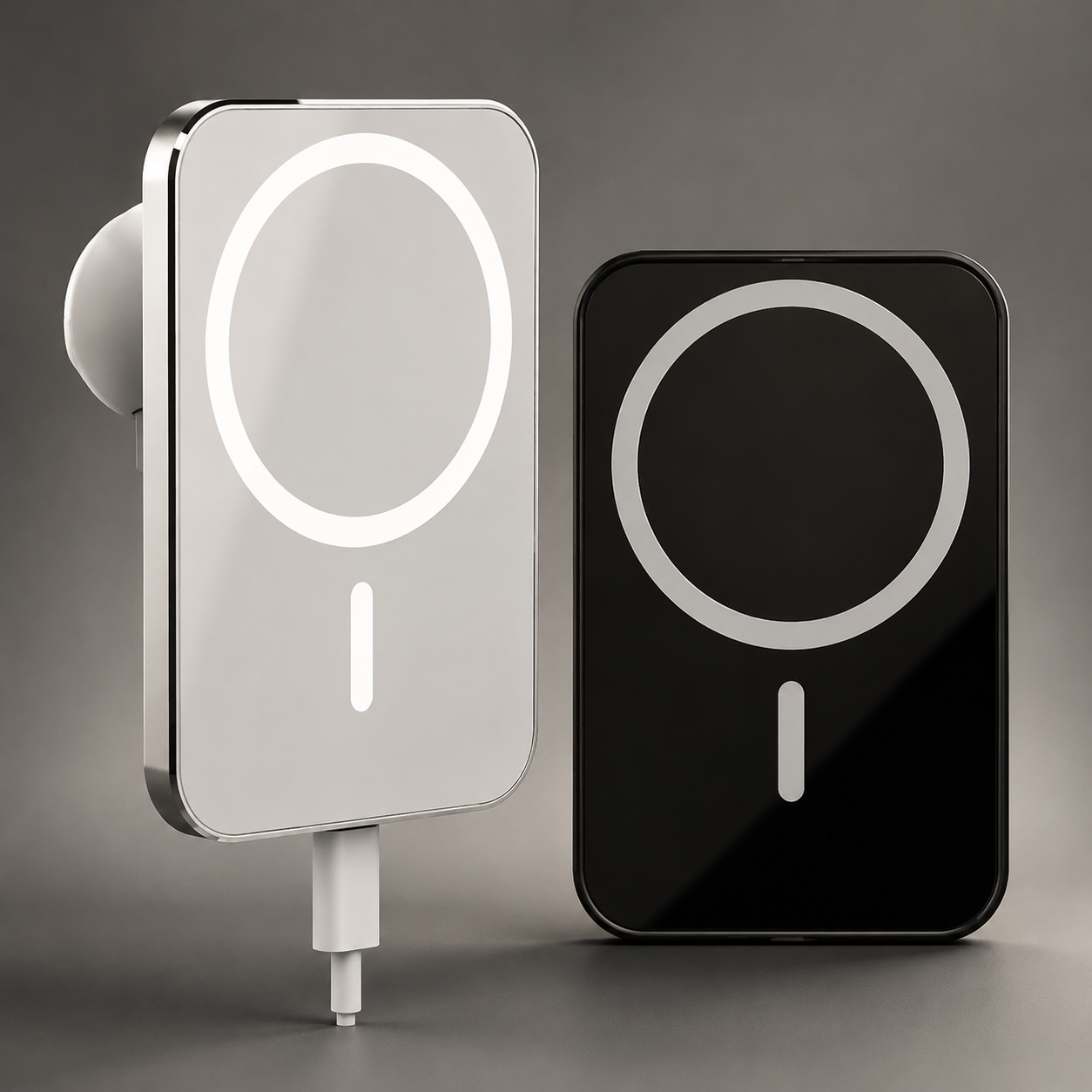 Premium Wireless Car Charger Magnetic Vent Mount MagSafe Compatible Fast Charging Phone Holder Secure Grip Hands Free Dashboard Travel Stand