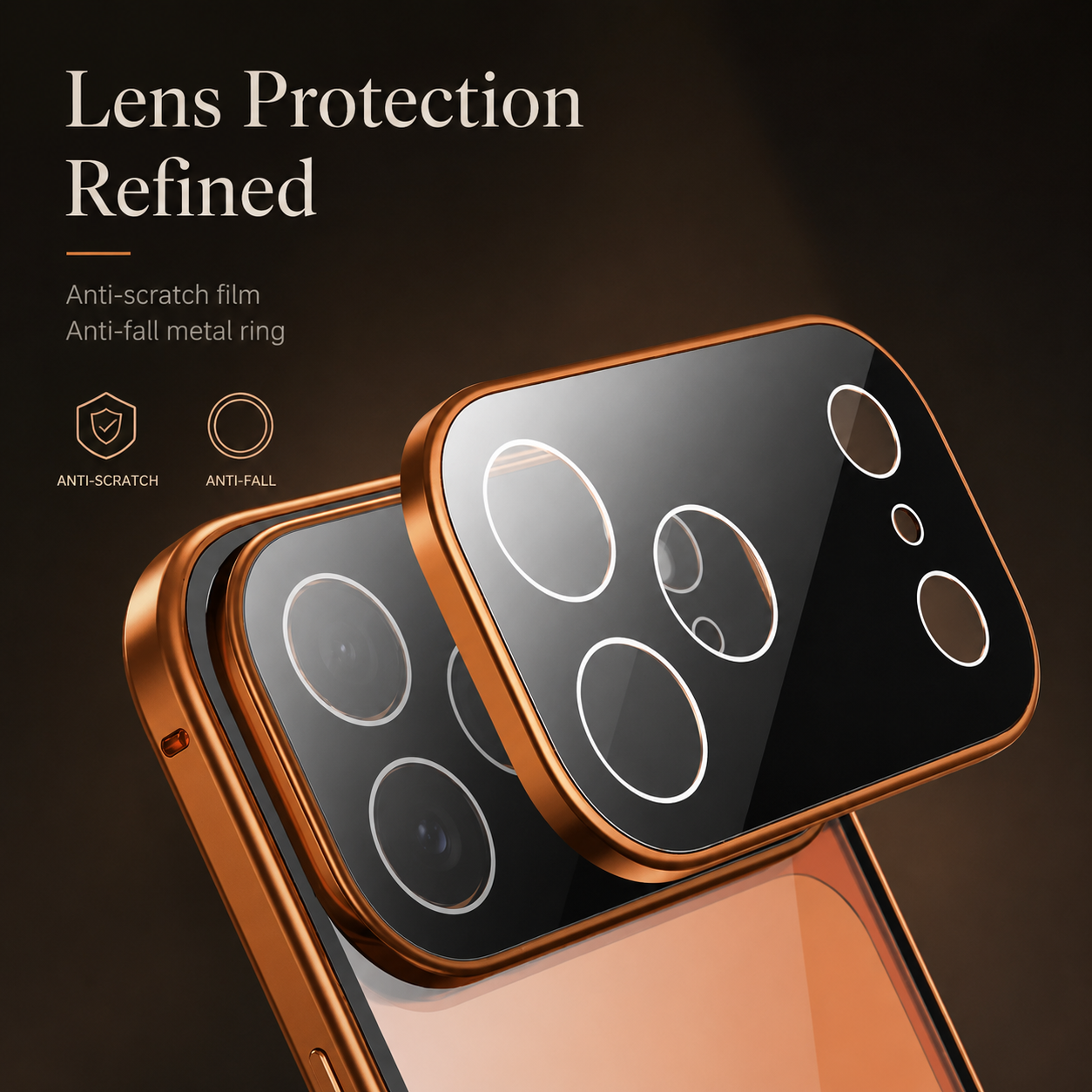 Premium iPhone Case 360 Full Protection Magnetic Glass Cover Aluminum Frame Snap Lock Shockproof Anti Scratch Clear Full Coverage Protective Case
