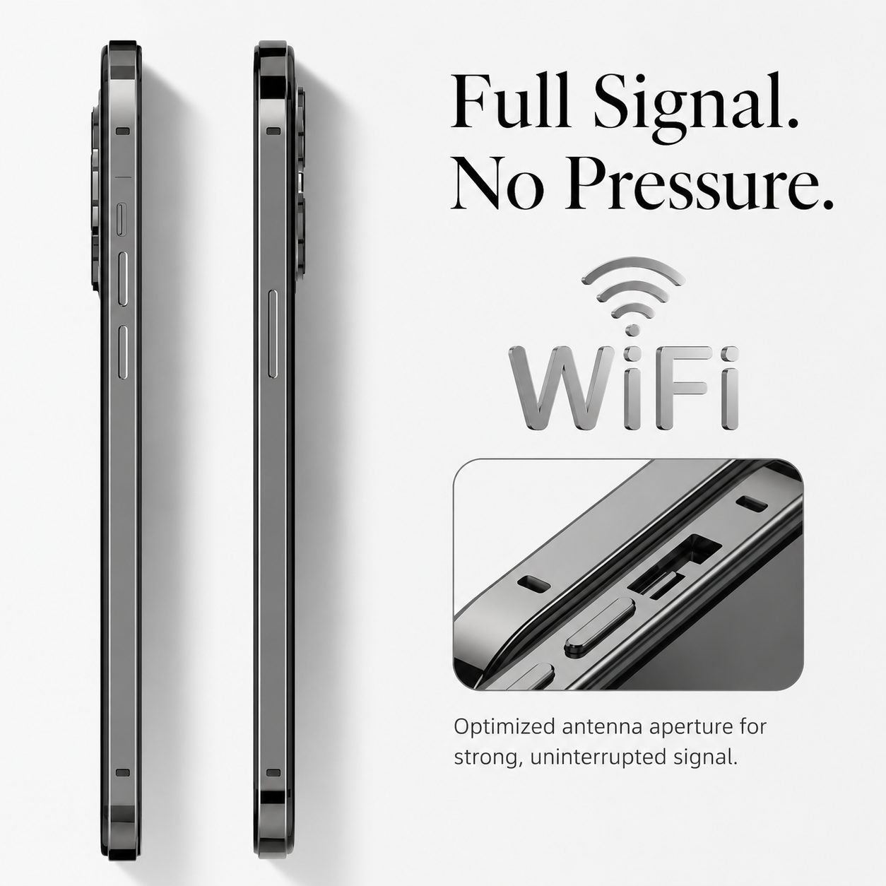 Premium iPhone Case Aluminum Metal Frame Bumper Cover Silicone Shockproof Protection Durable Slim Half Wrapped Camera Protection Full Coverage