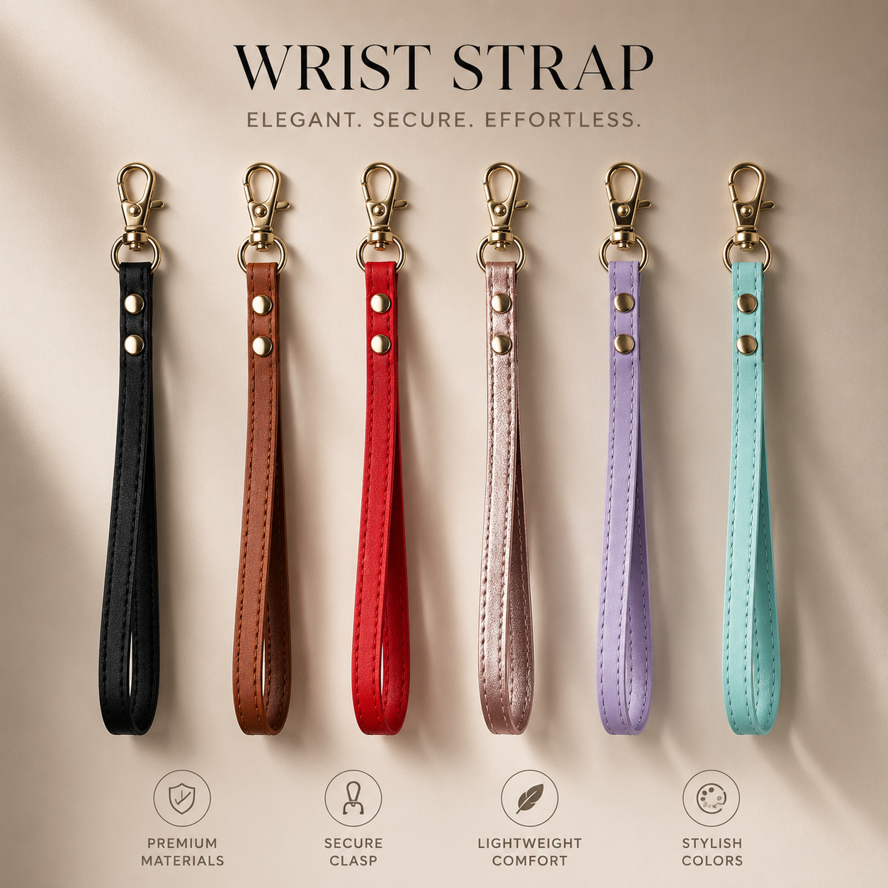 Premium iPhone Case Crossbody Wallet Cover Leather Card Holder Coin Pocket Shoulder Strap Wrist Lanyard Shockproof Full Coverage Protective Design