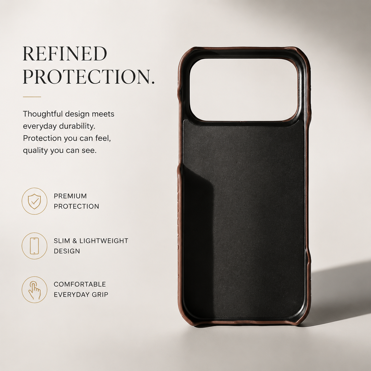 Premium iPhone Case Genuine Leather Crocodile Pattern Kickstand Wrist Strap Shockproof Protective Cover Slim Wallet Style Full Coverage Design