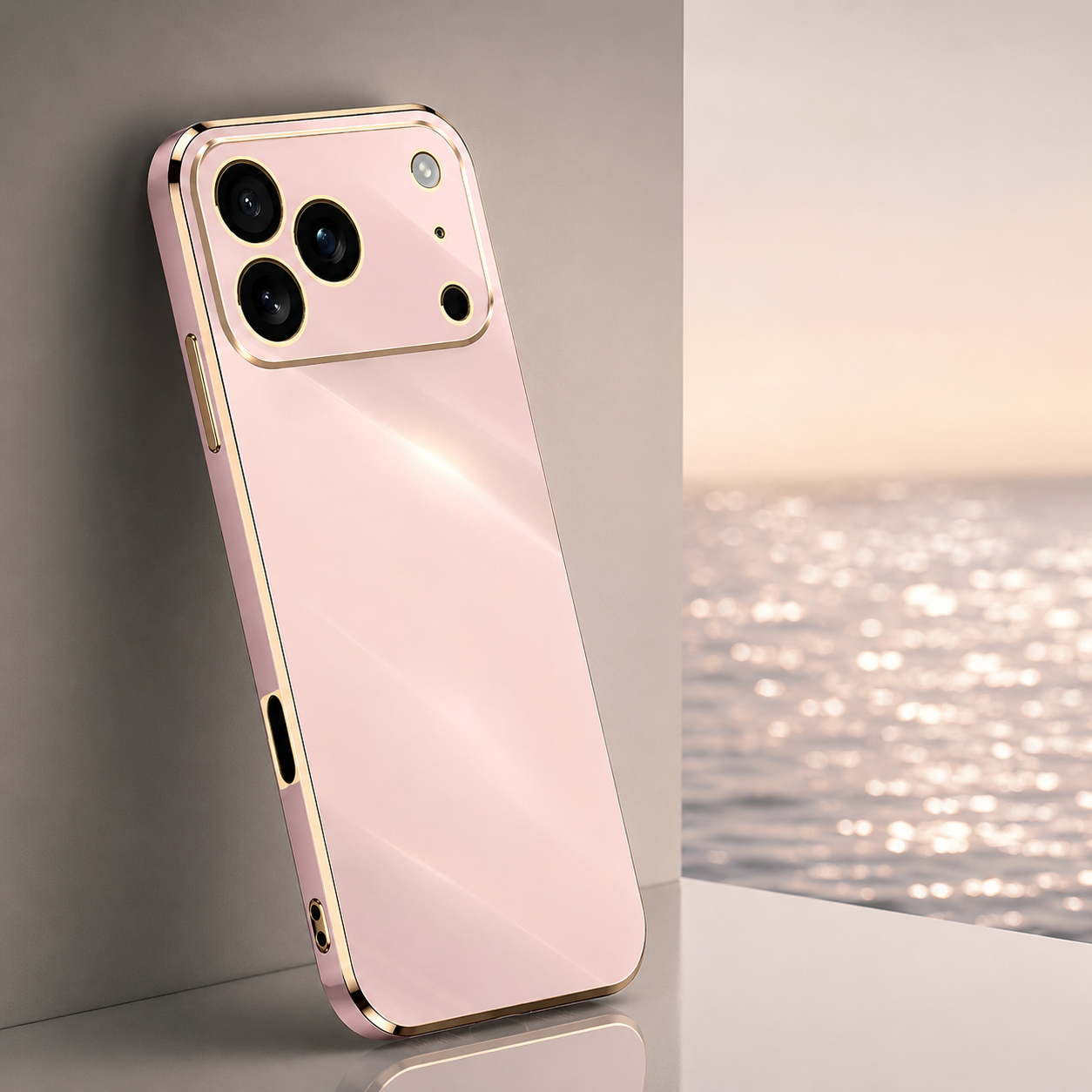 Premium iPhone Case Liquid Silicone Plating Shockproof Bumper Cover Anti Fingerprint Anti Scratch Slim Half Wrapped Protective Full Coverage Design