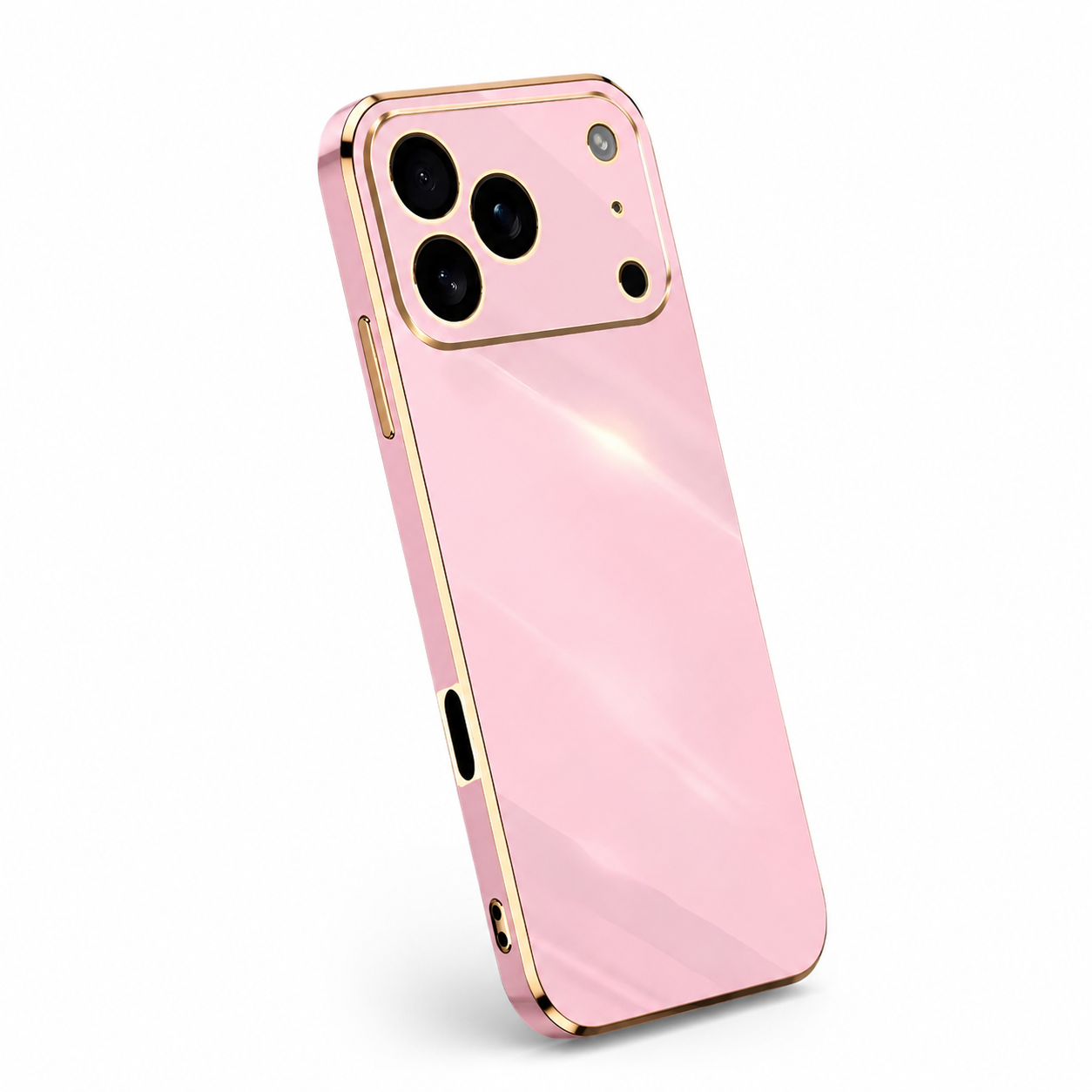 Premium iPhone Case Liquid Silicone Plating Shockproof Bumper Cover Anti Fingerprint Anti Scratch Slim Half Wrapped Protective Full Coverage Design