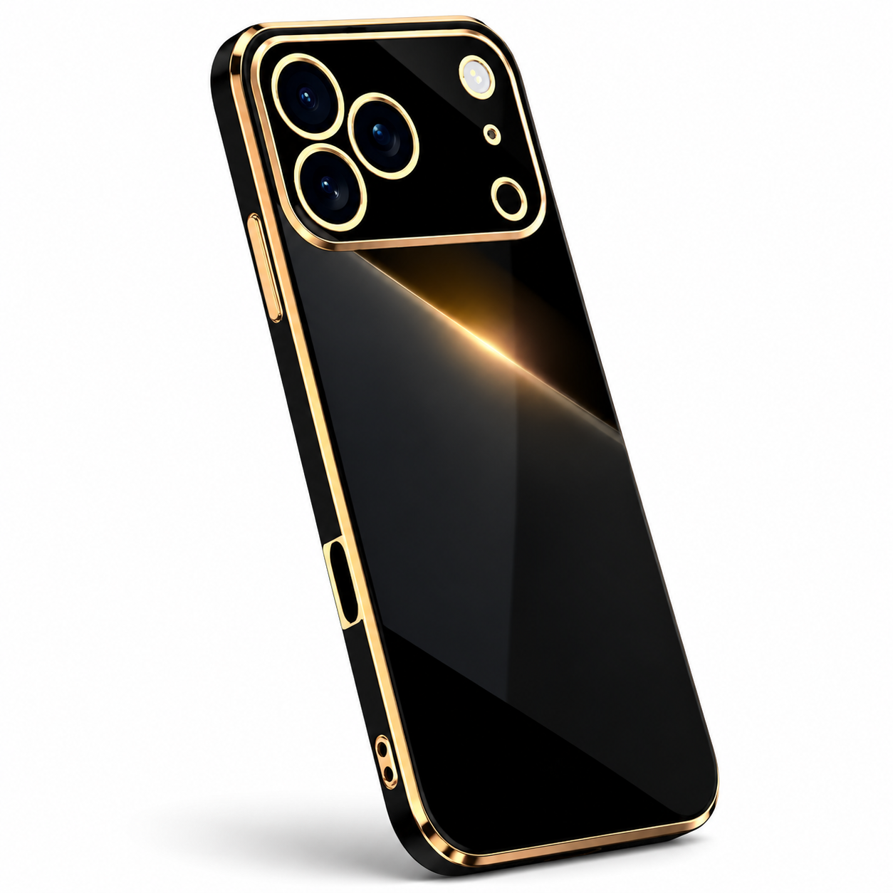 Premium iPhone Case Liquid Silicone Plating Shockproof Bumper Cover Anti Fingerprint Anti Scratch Slim Half Wrapped Protective Full Coverage Design