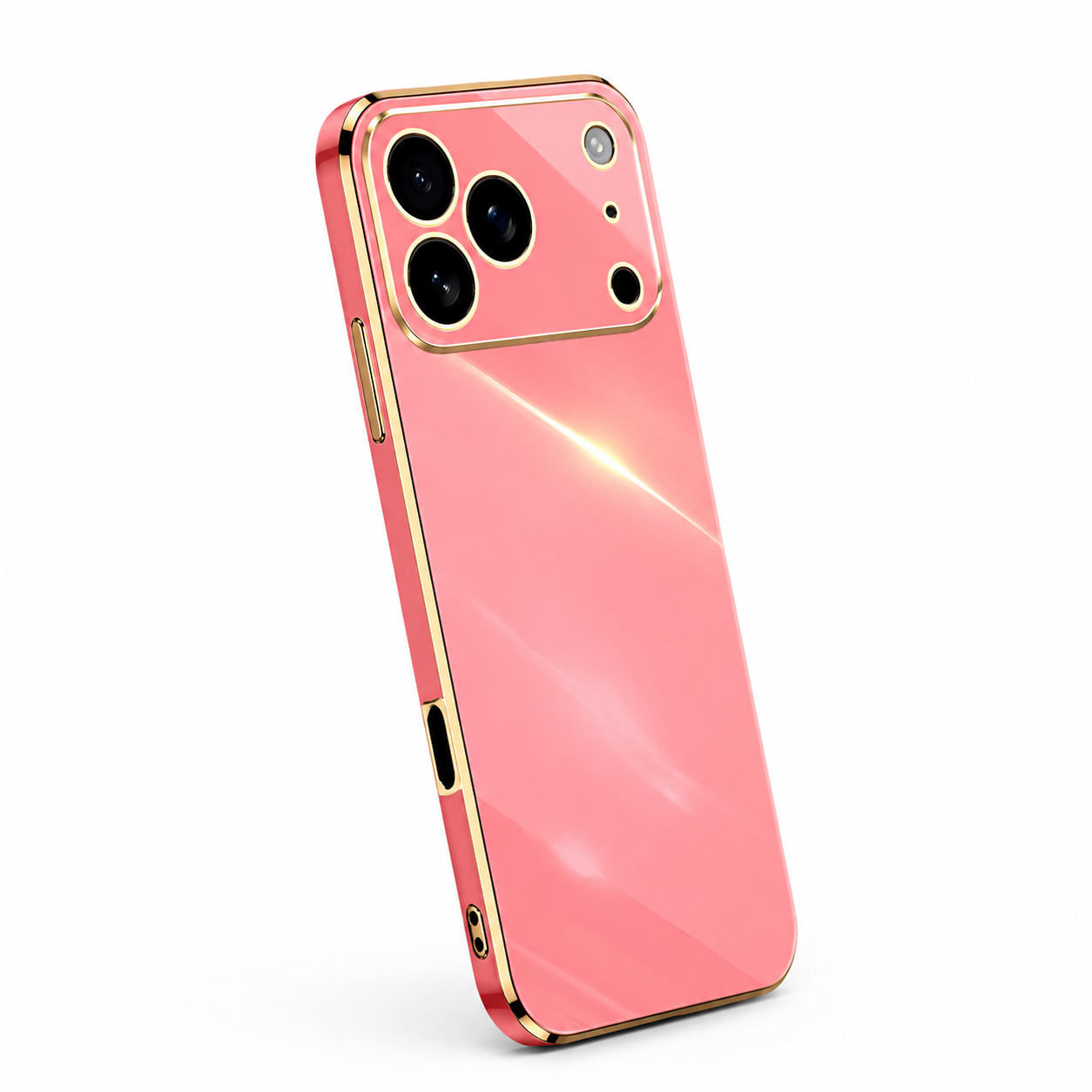 Premium iPhone Case Liquid Silicone Plating Shockproof Bumper Cover Anti Fingerprint Anti Scratch Slim Half Wrapped Protective Full Coverage Design