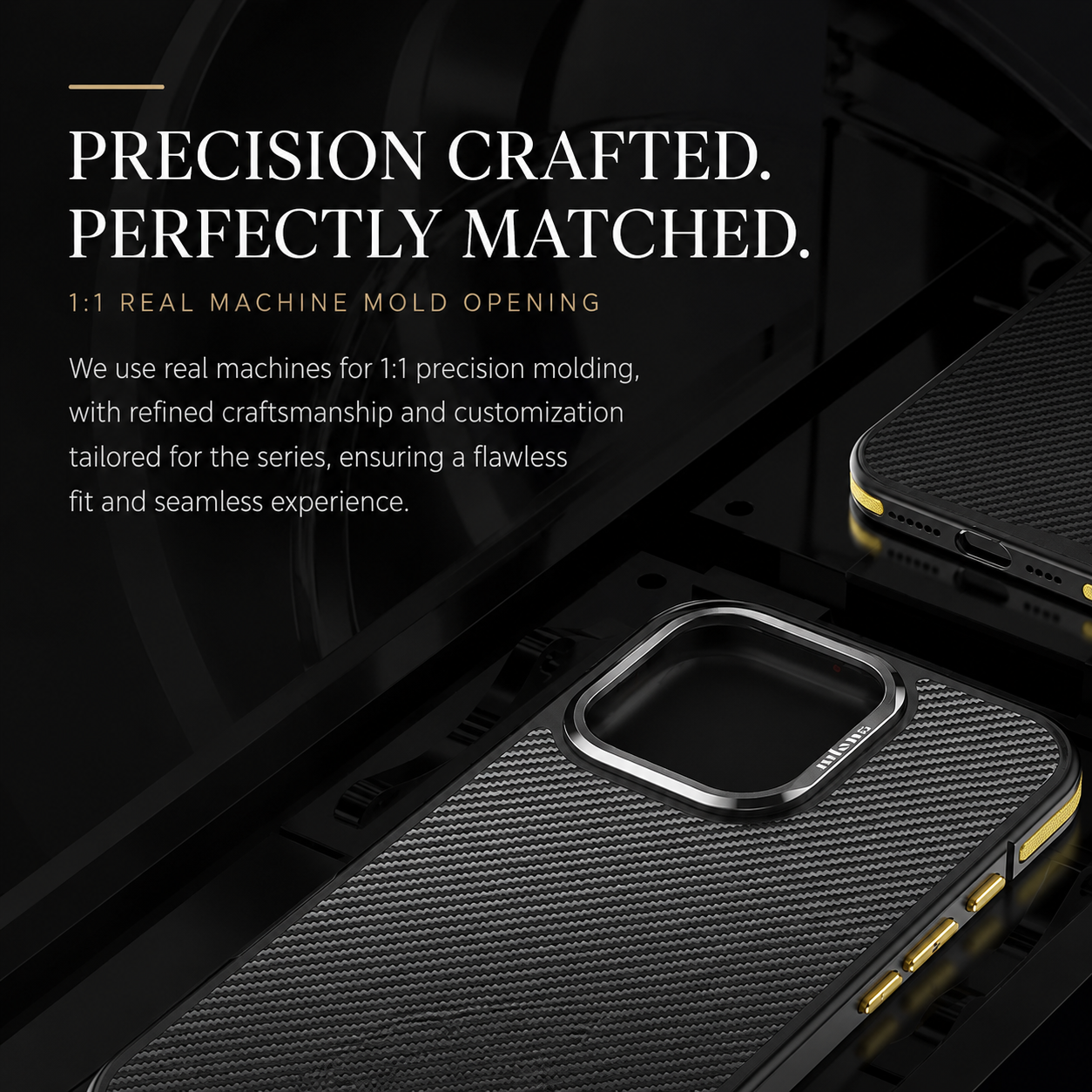 Premium iPhone Case MagSafe Compatible 600D Kevlar Magnetic Cover Metal Camera Ring Shockproof PC TPU Slim Half Wrapped Protective Design